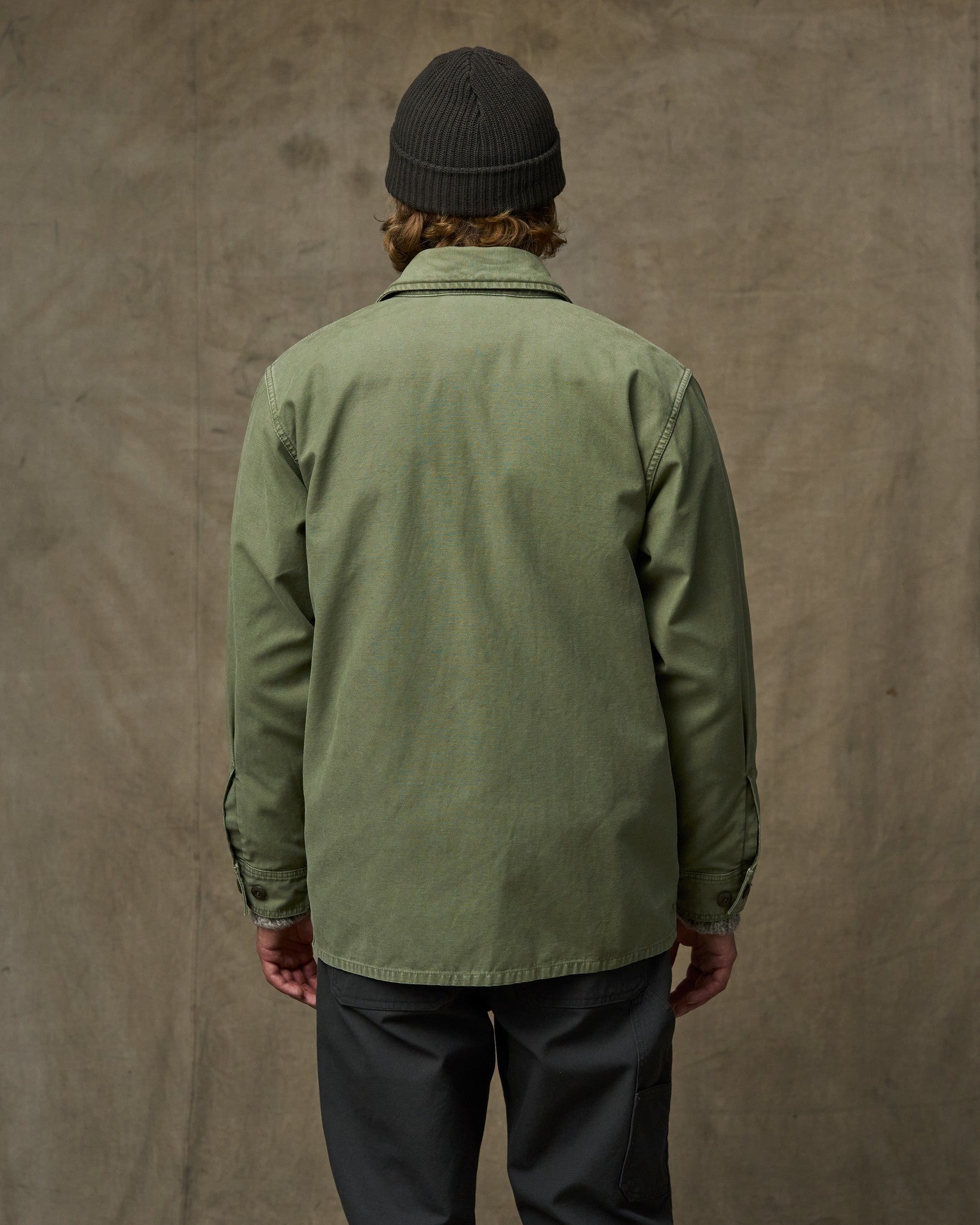 Alternative view of Field Cruiser Jacket - Washed Fatigue Green