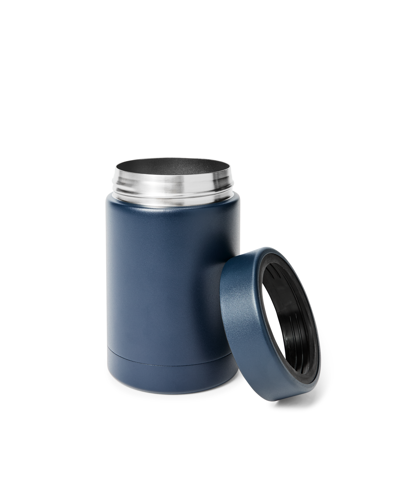 Alternative view of Trout Graphic Can Cooler 12-oz - Navy