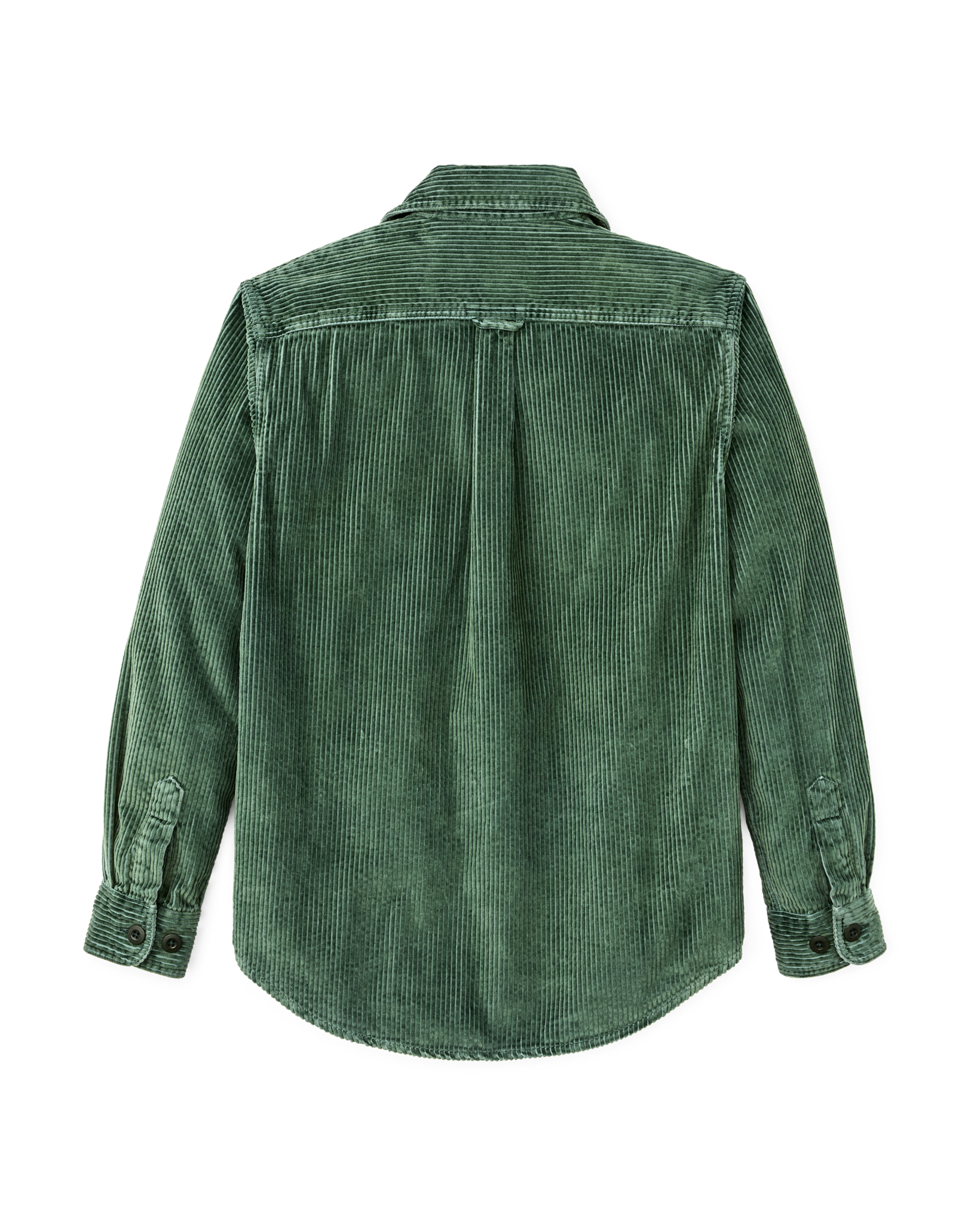 Alternative view of 6-wale Corduroy Shirt - Seabed Green