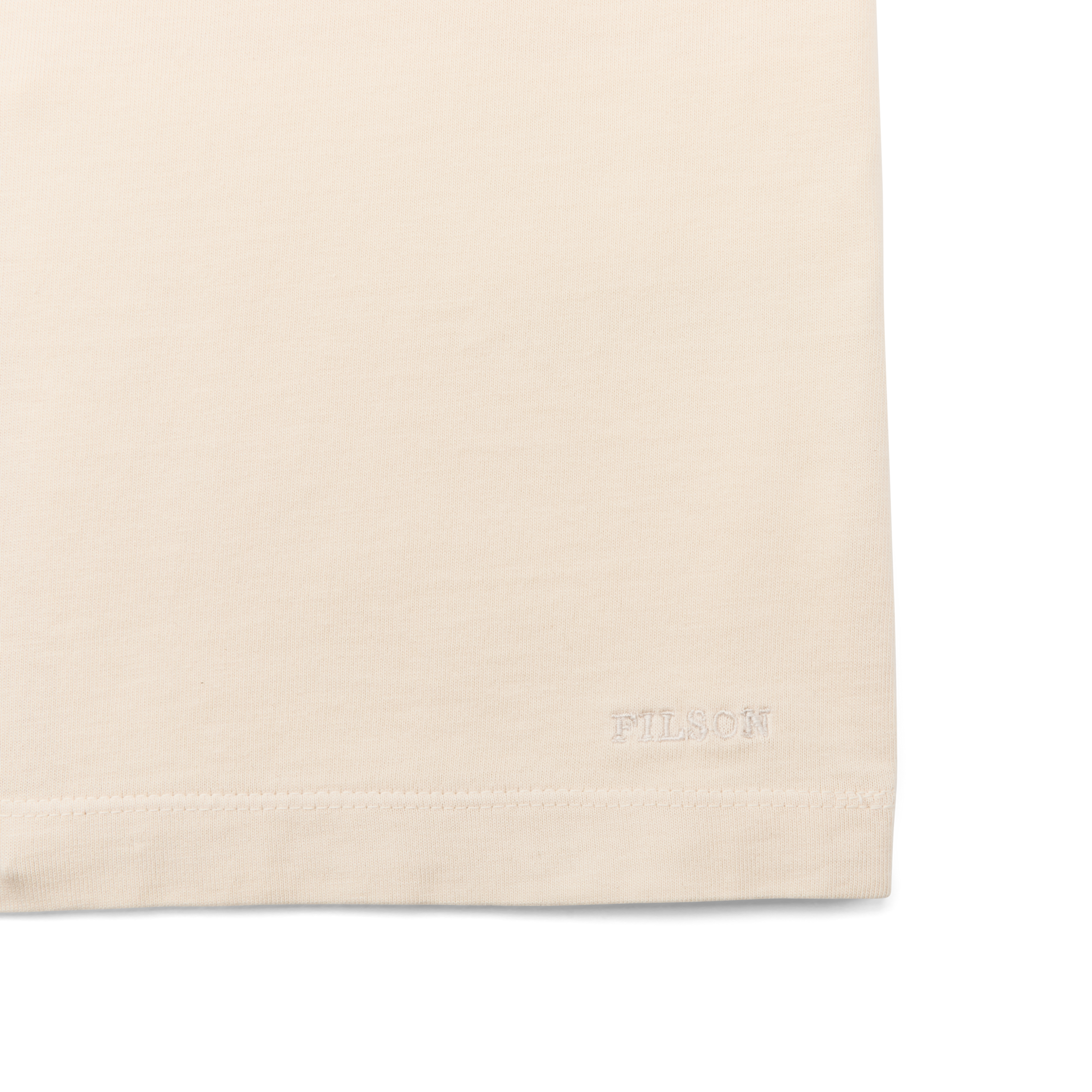 Women's Short Sleeve Pocket Tee - Ivory - Image 3