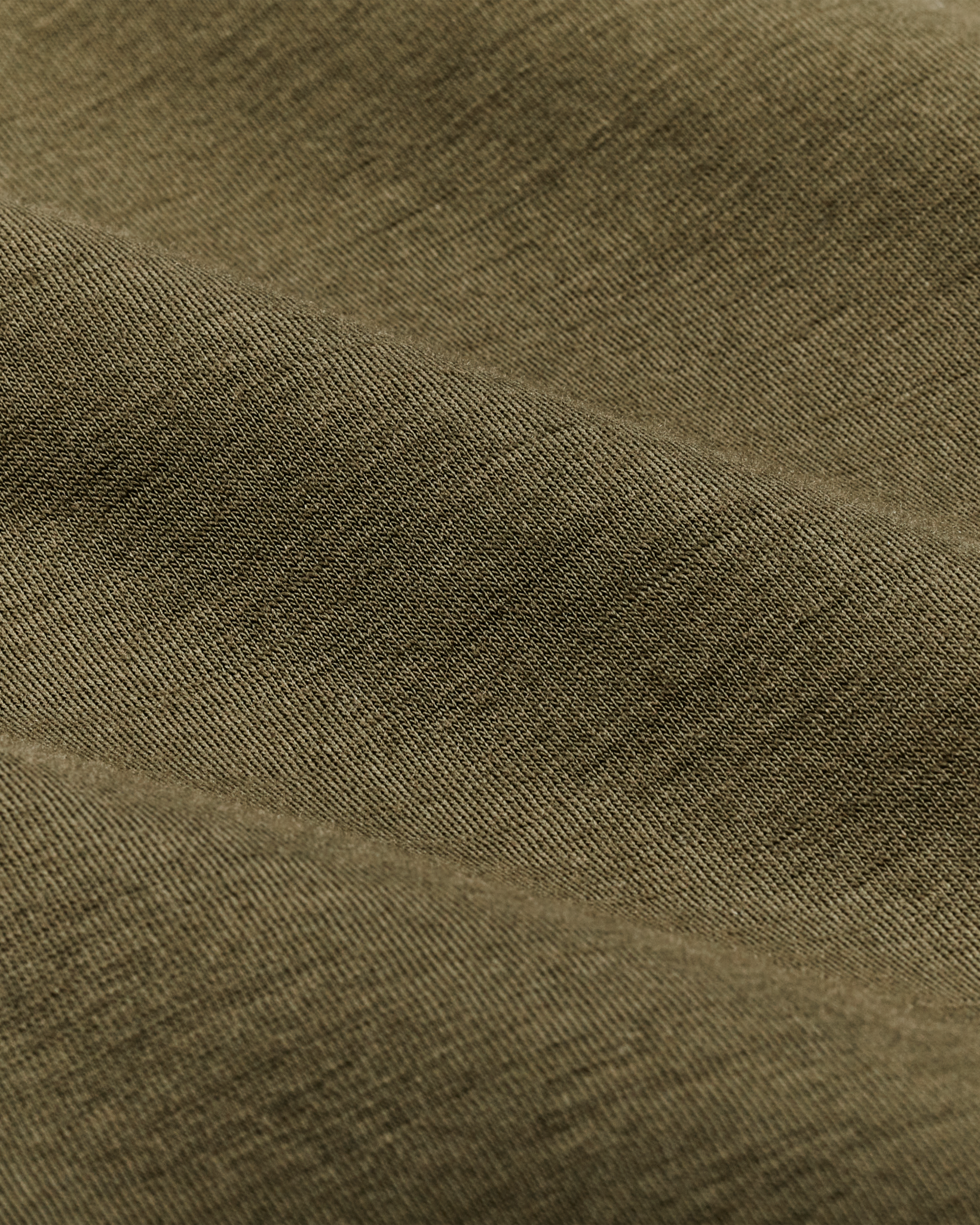 210g Merino Wool Short Sleeve Crewneck T-Shirt - Dark Olive - Image 8