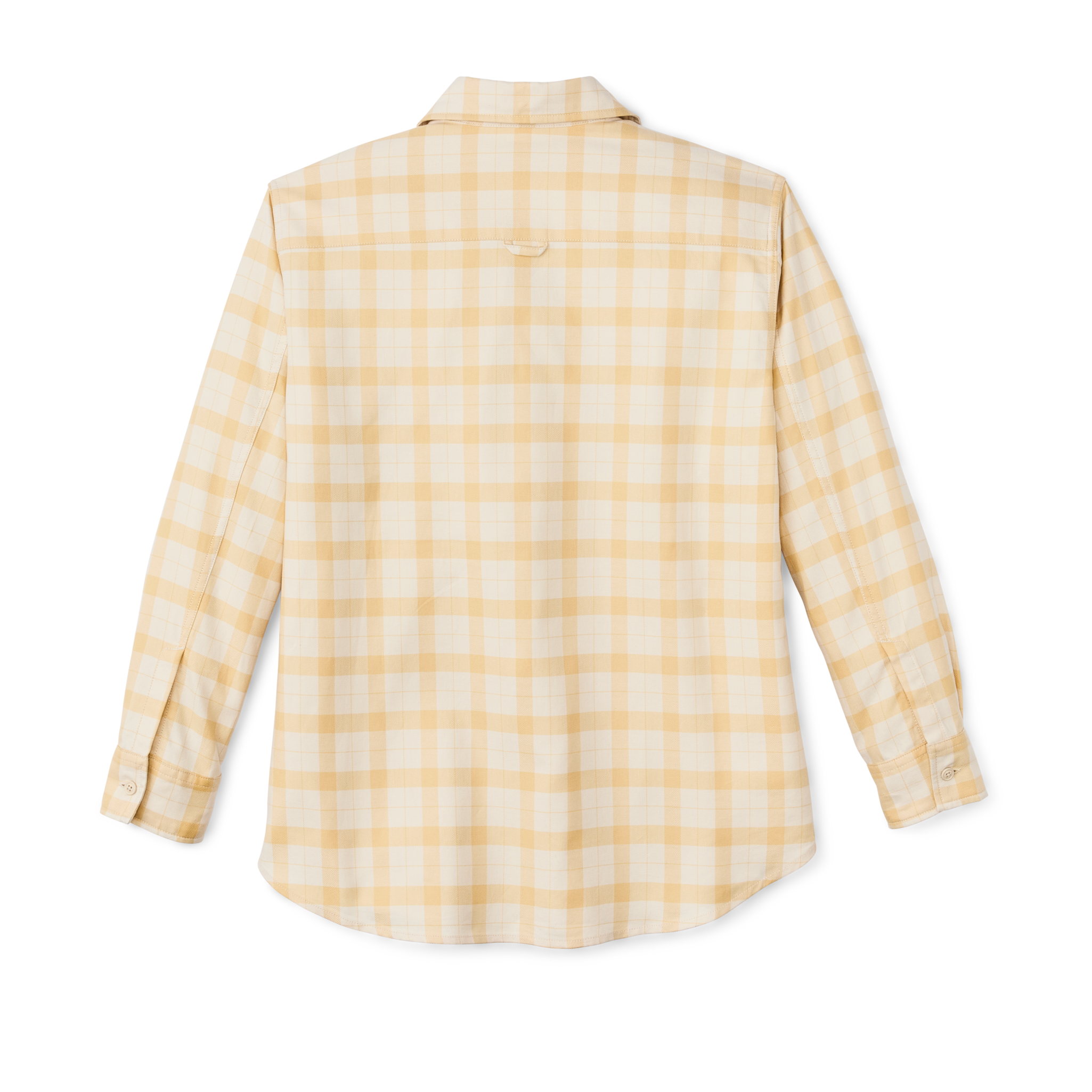 Alternative view of Women's Light Weight Alaskan Guide Shirt - Ivory / Straw Plaid