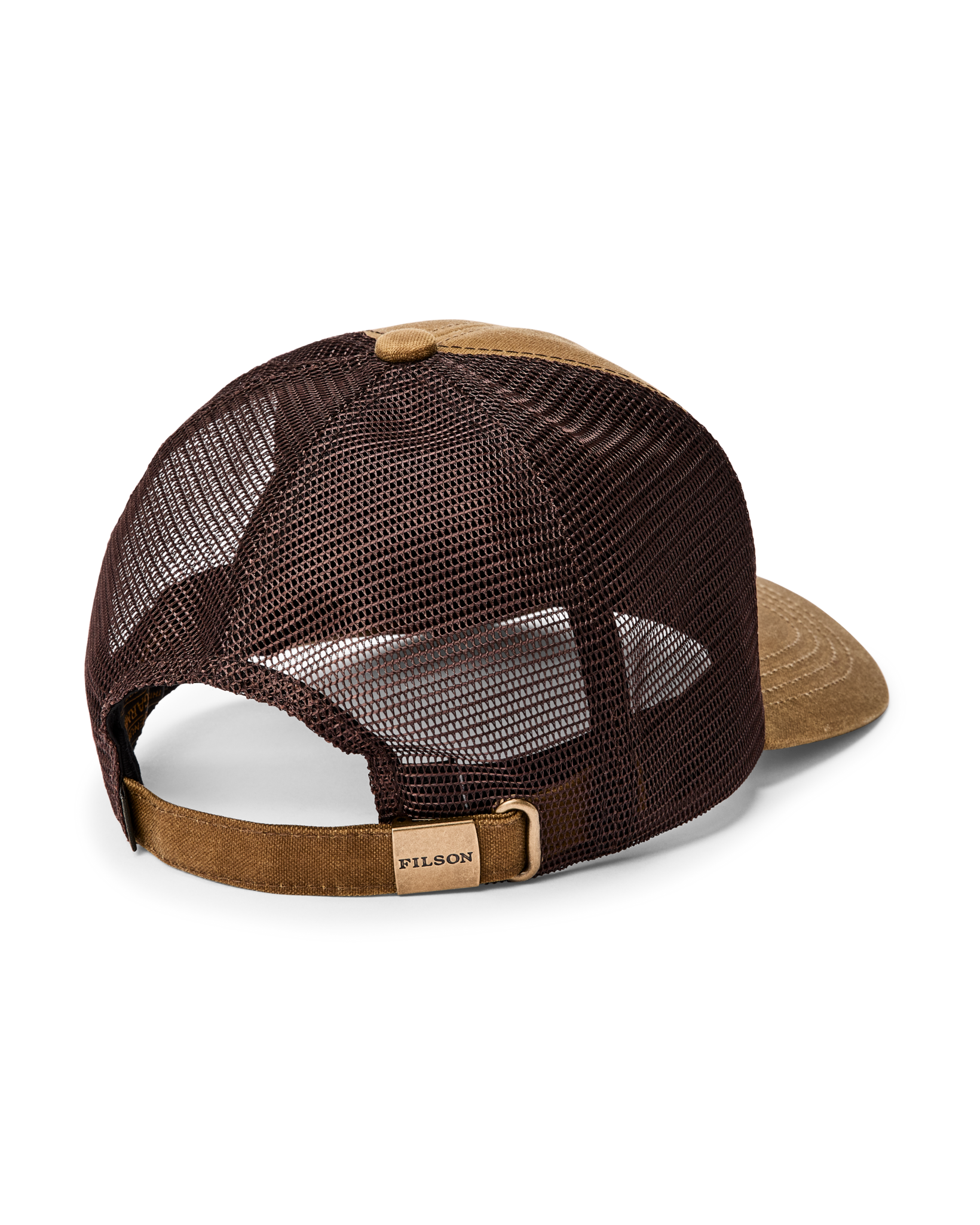 Alternative view of Tin Cloth Logger Mesh Cap - Dark Tan