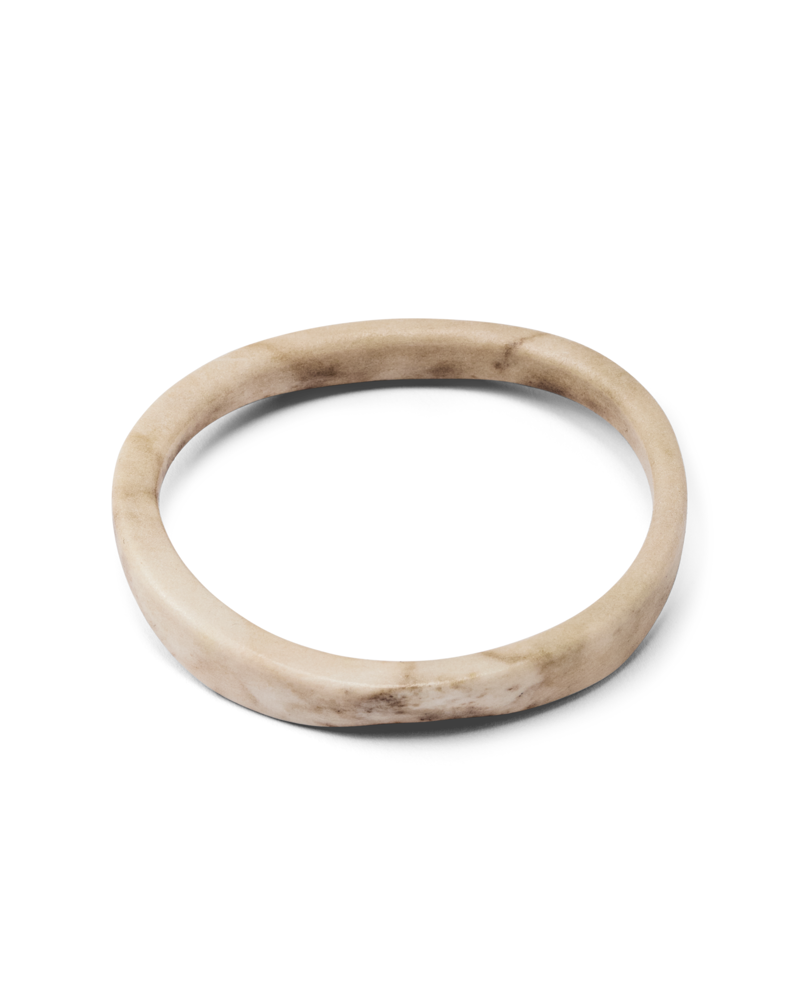 Alternative view of Ivory Jacks Moose Antler Bangle - Brown