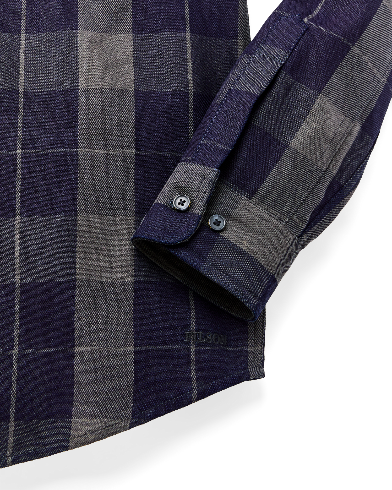 Vintage Wash Alaskan Guide Shirt - Indigo / Faded Black - Image 7