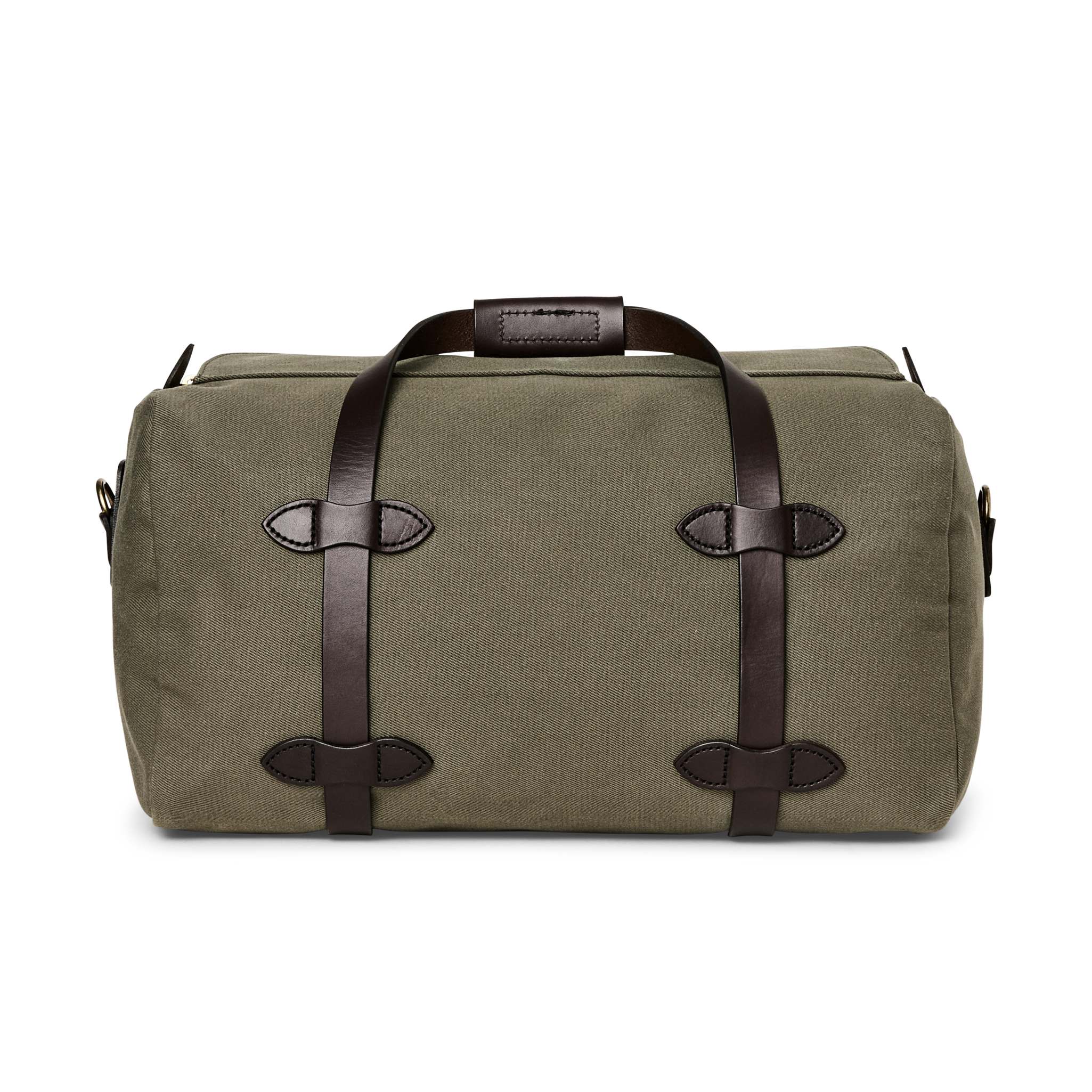 Alternative view of Small Rugged Twill Duffle Bag - Otter Green