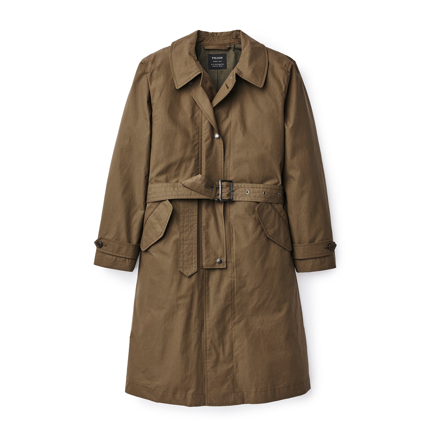Alternative view of Women's Sawyer Trench Coat - Marsh Olive