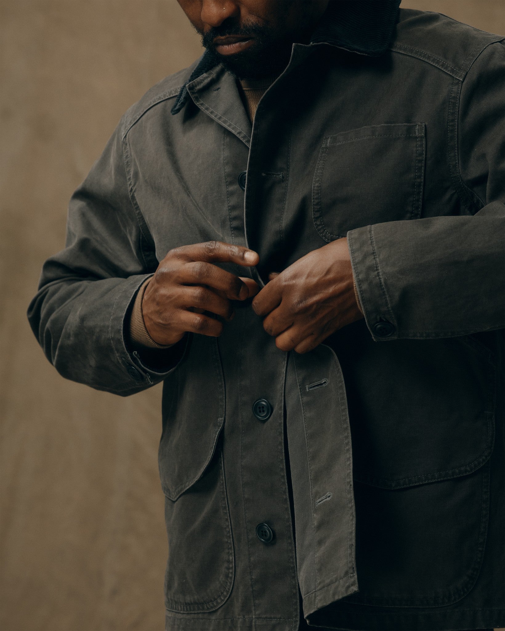 Canvas Outfitter Jacket - Peat - Image 8