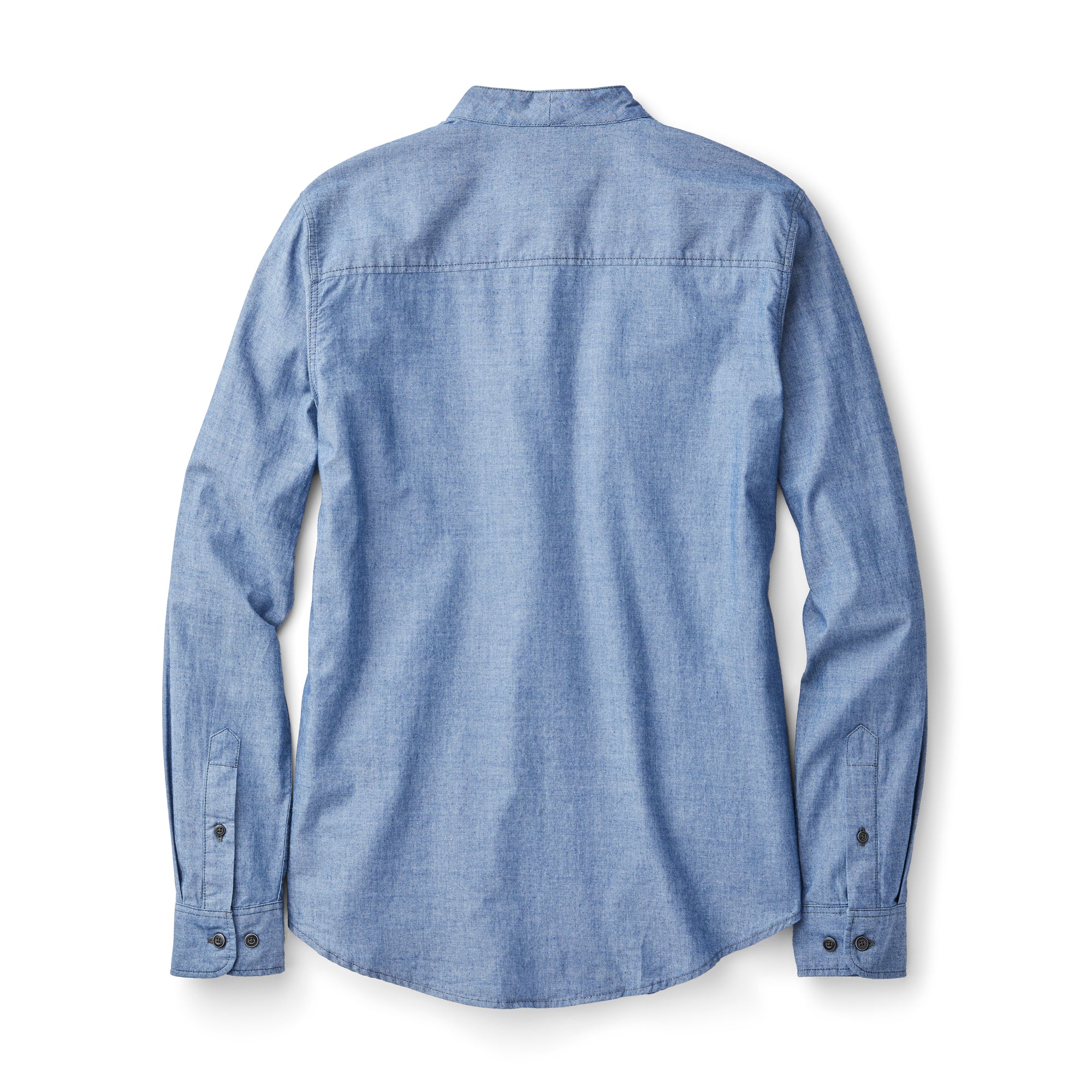 Women's Kadin Island Shirt - Indigo Chambray - Image 4