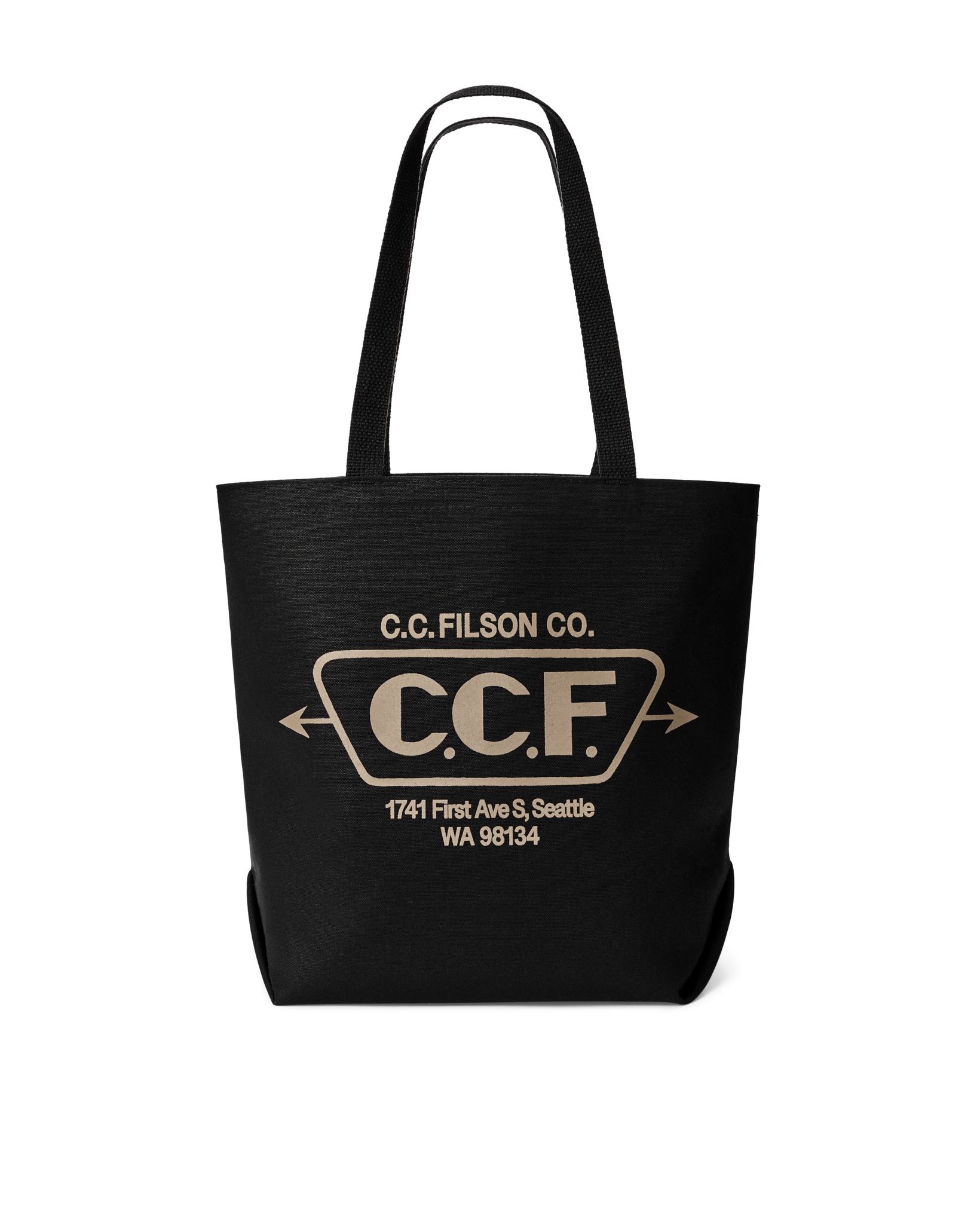 Alternative view of Seattle Graphic Tote Bag - Black