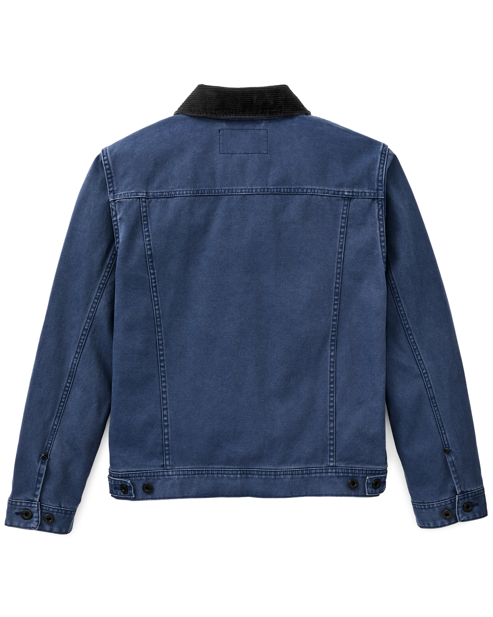 Alternative view of Rustic Canvas Short Cruiser Jacket - Indigo