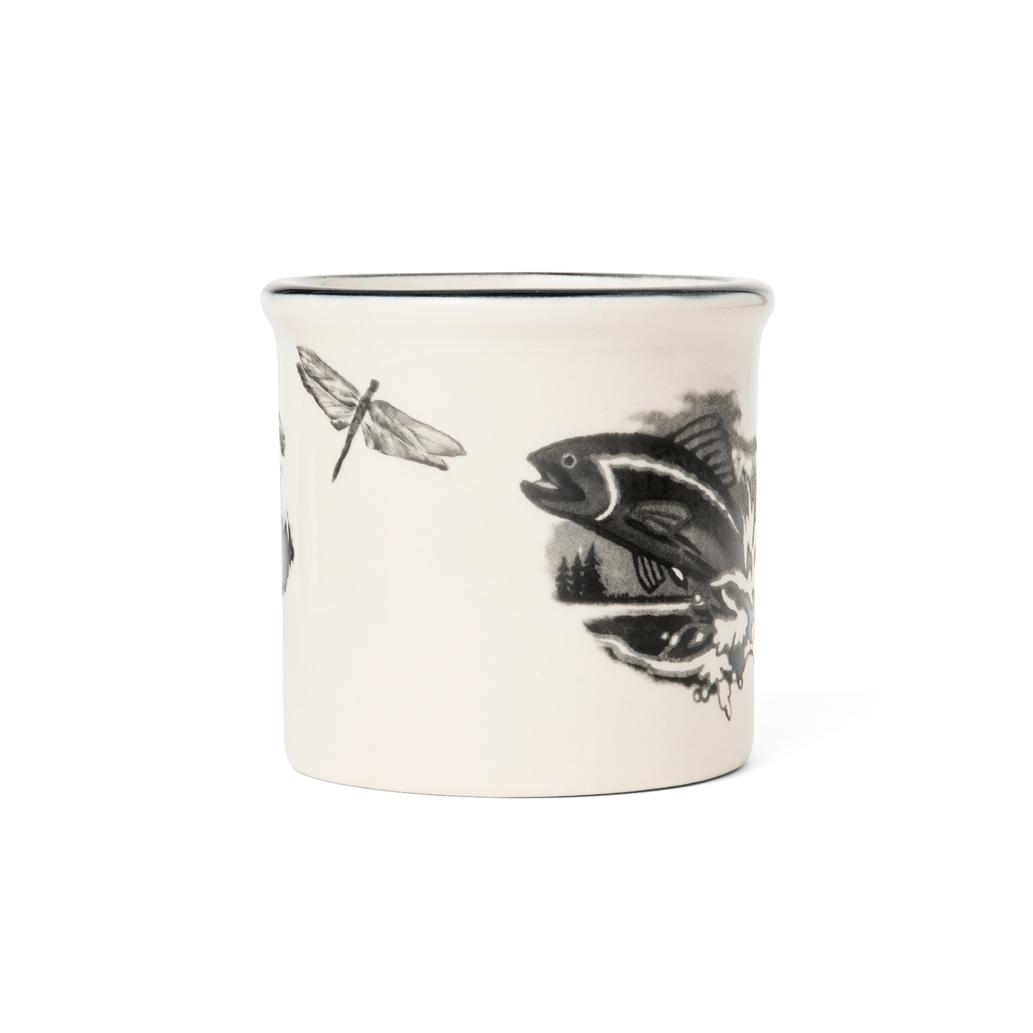 Alternative view of Stoneware Mug - Natural / Trout