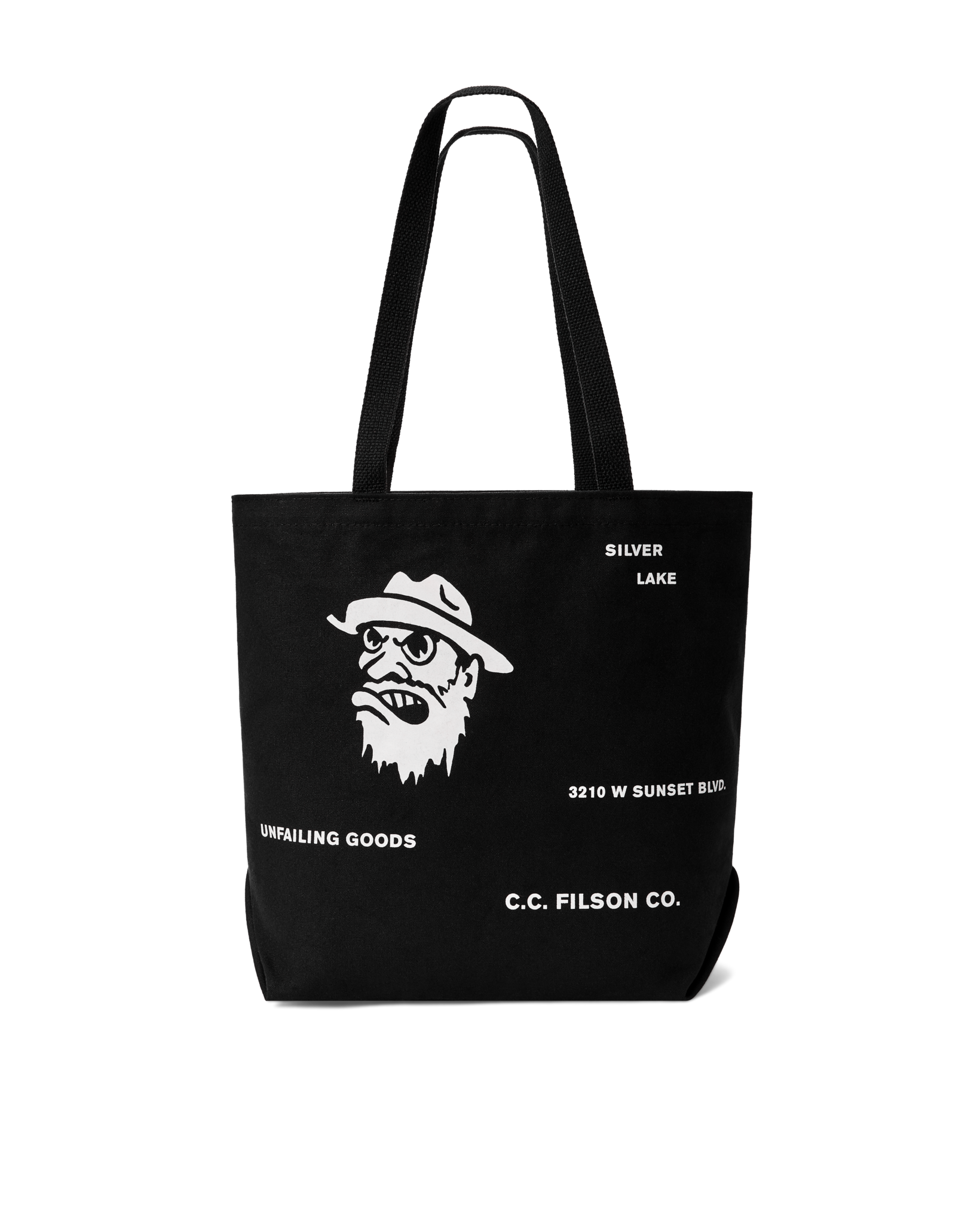 Alternative view of Silver Lake Graphic Tote Bag - Black