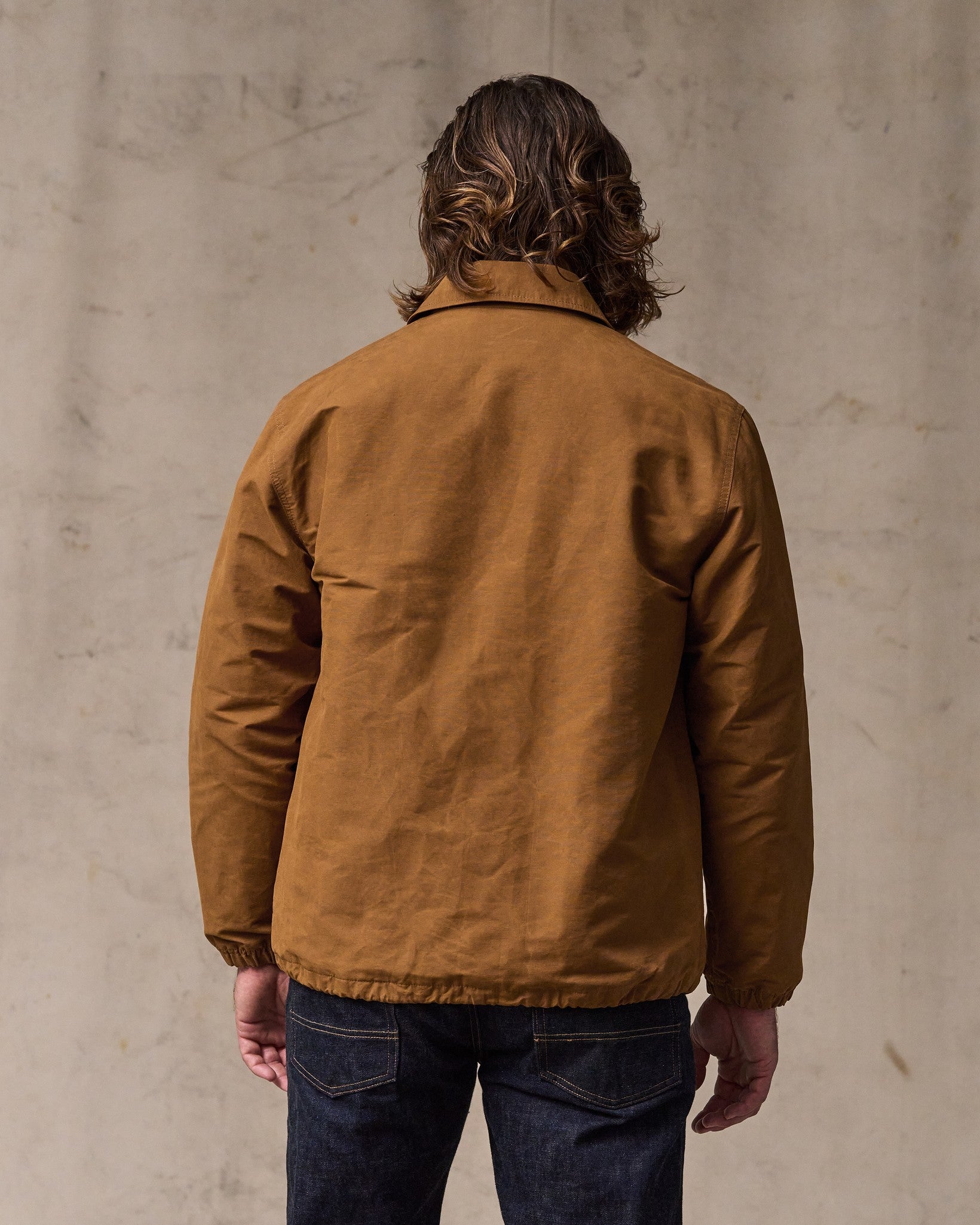Alternative view of Dry Wax Windbreaker - Harvest Tan