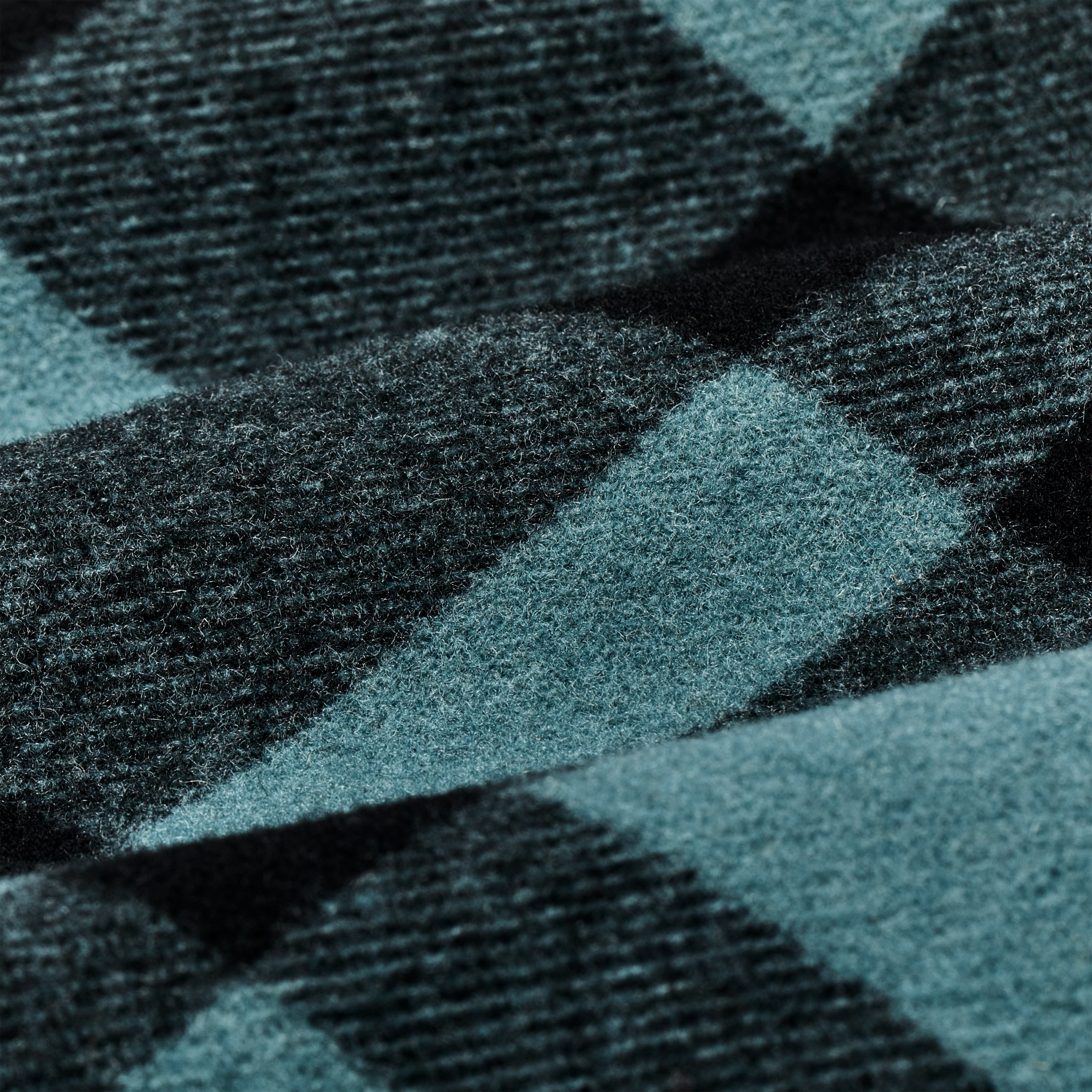 Chris Stapleton Signature Mackinaw Wool Cruiser - Faded Blue / Black Heritage Plaid - Image 9