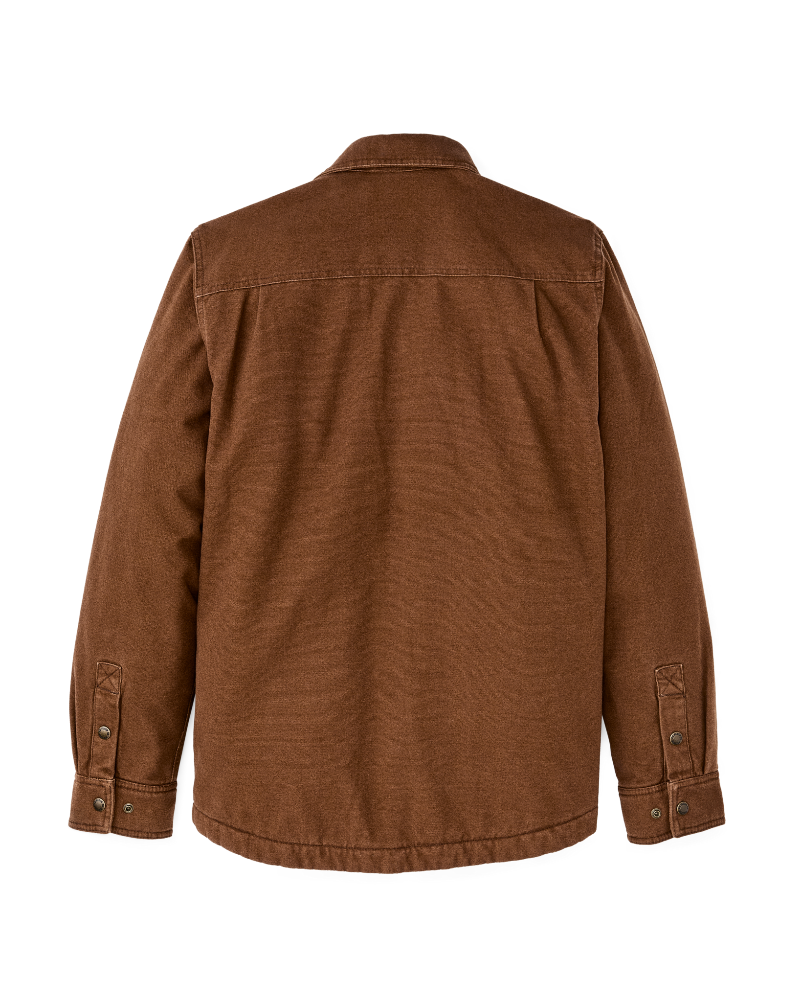 Alternative view of Fleece Lined Jac-shirt - Brown