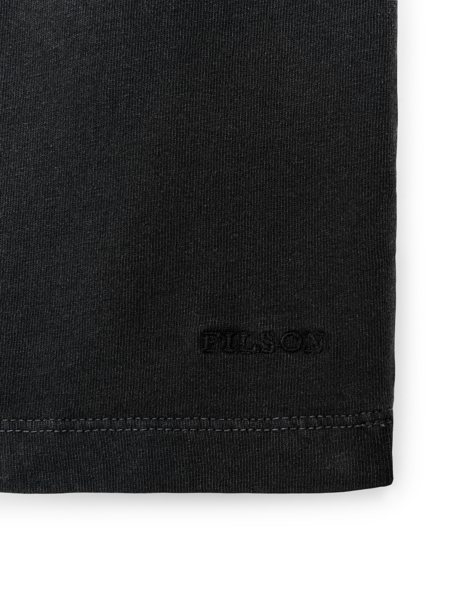 Women's Short Sleeve Pocket Tee - Faded Black - Image 7