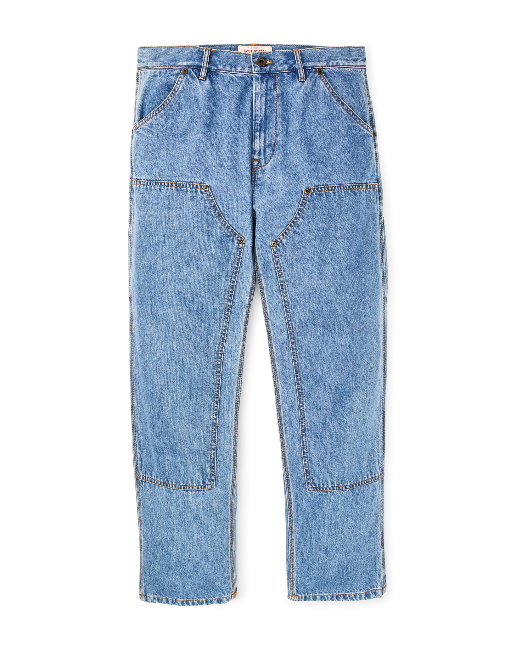 Women's 11-oz. Work Jeans - Medium Indigo - Image 5