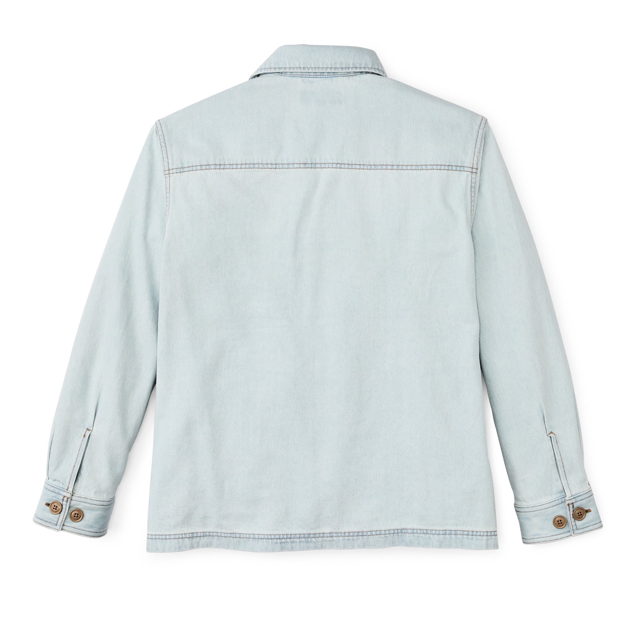 Alternative view of Women's 9-oz. Denim Jac-shirt - Sun Bleach