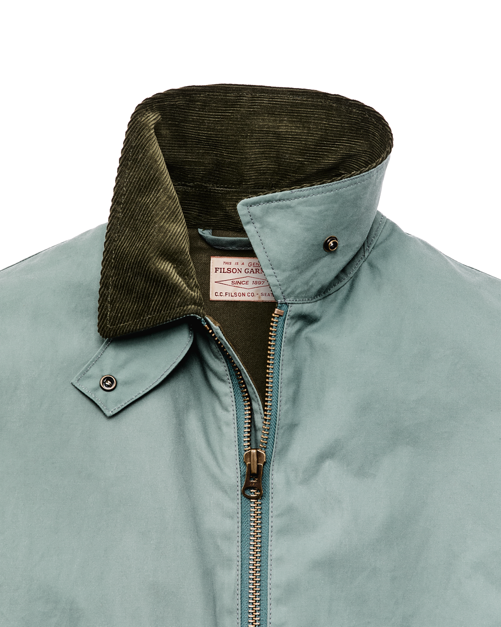 Women's Cover Cloth Raincoat - Balsam Green - Image 10