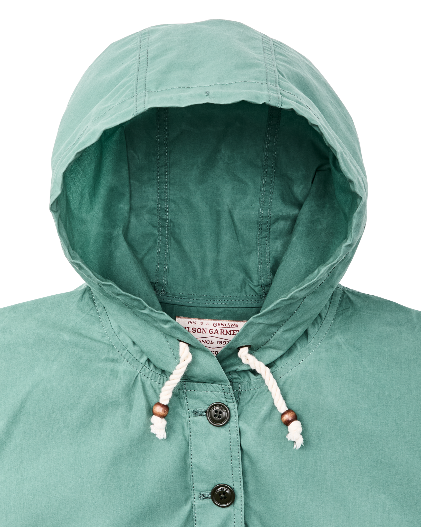 Women's Dry Wax Hooded Popover - Deep Sea - Image 5