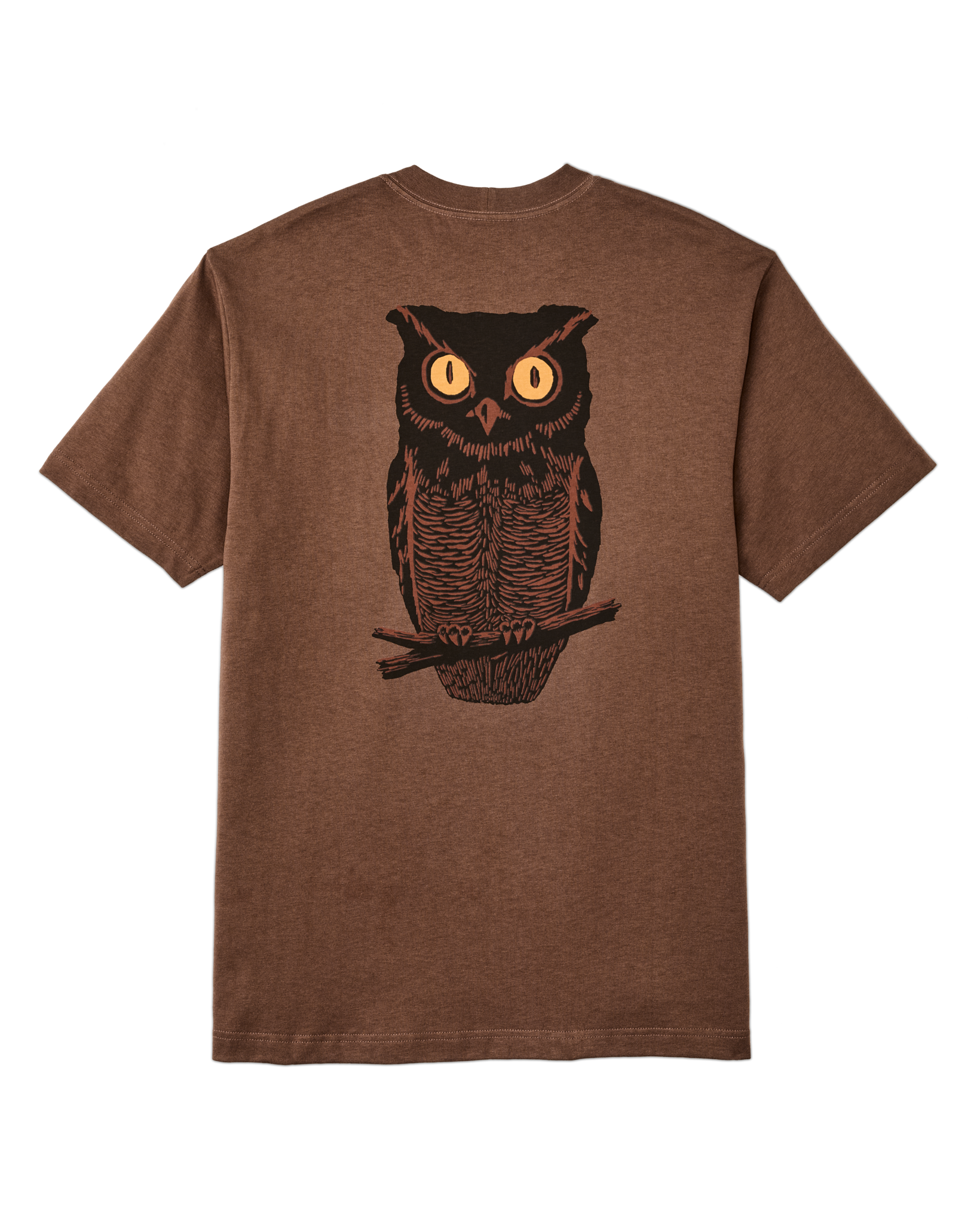 Short Sleeve Hoot Graphic T-Shirt - Partridge / Hoot - Image 2