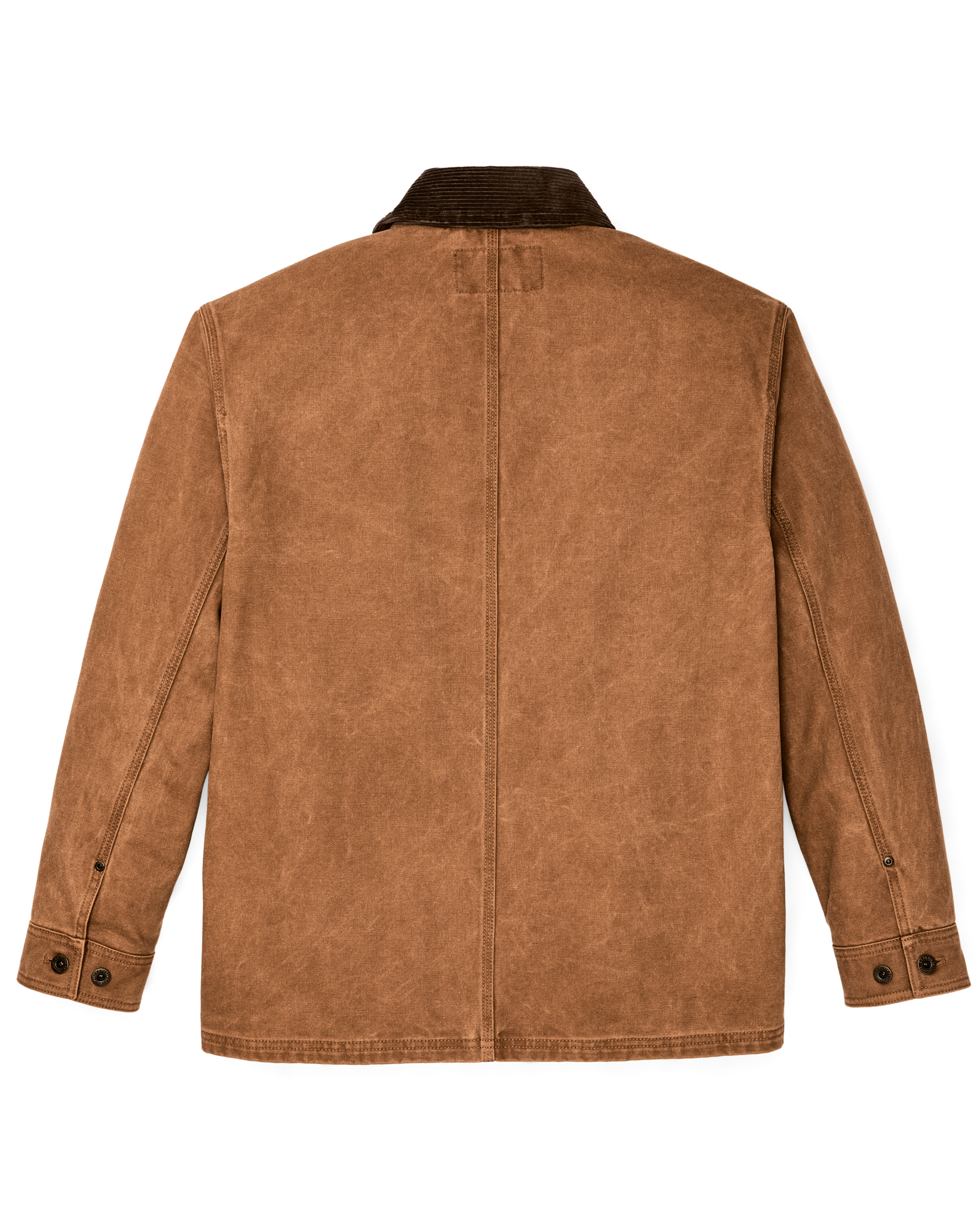 Alternative view of Rustic Canvas Barn Coat - Whiskey