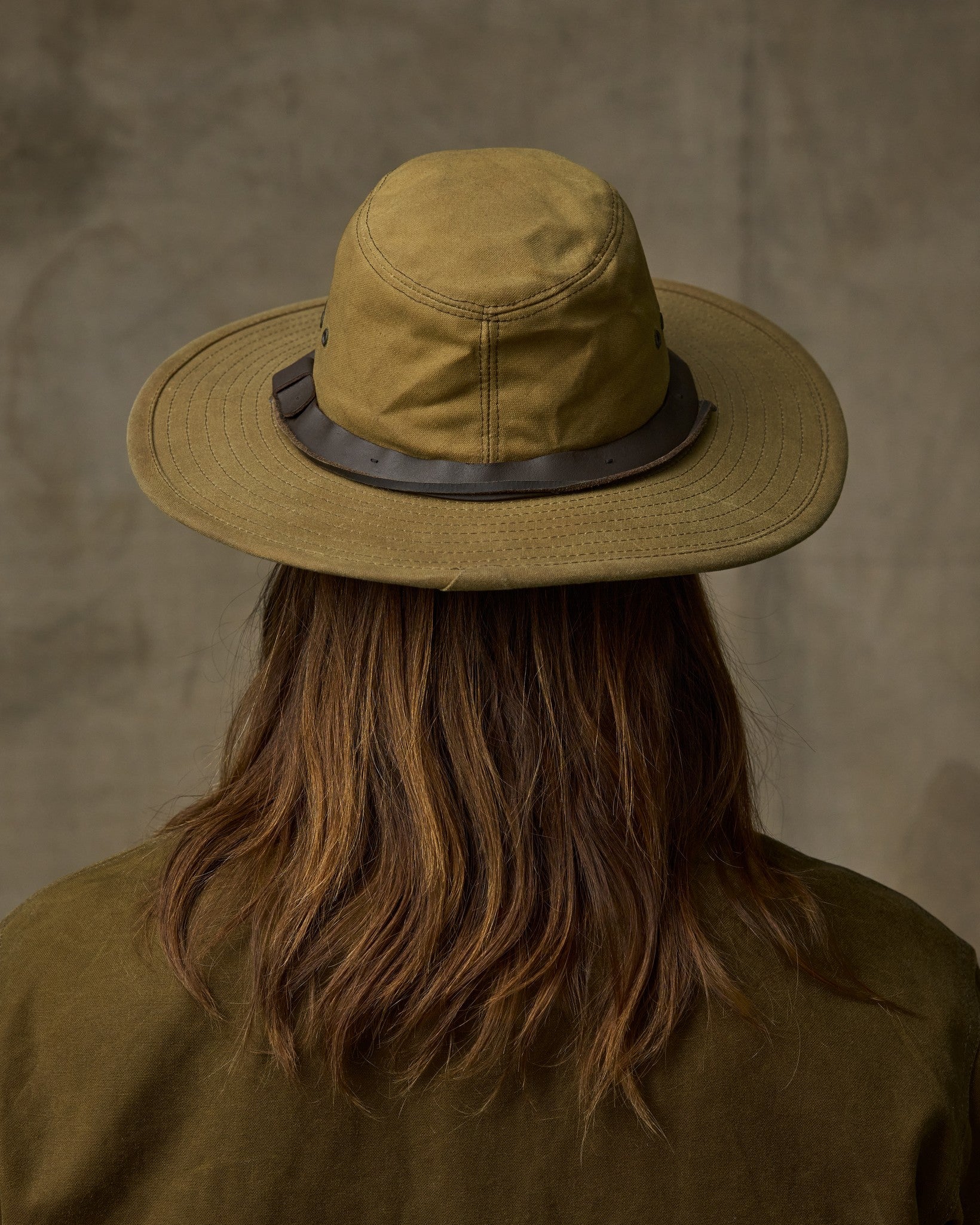 Alternative view of Tin Cloth Bush Hat - Dark Tan
