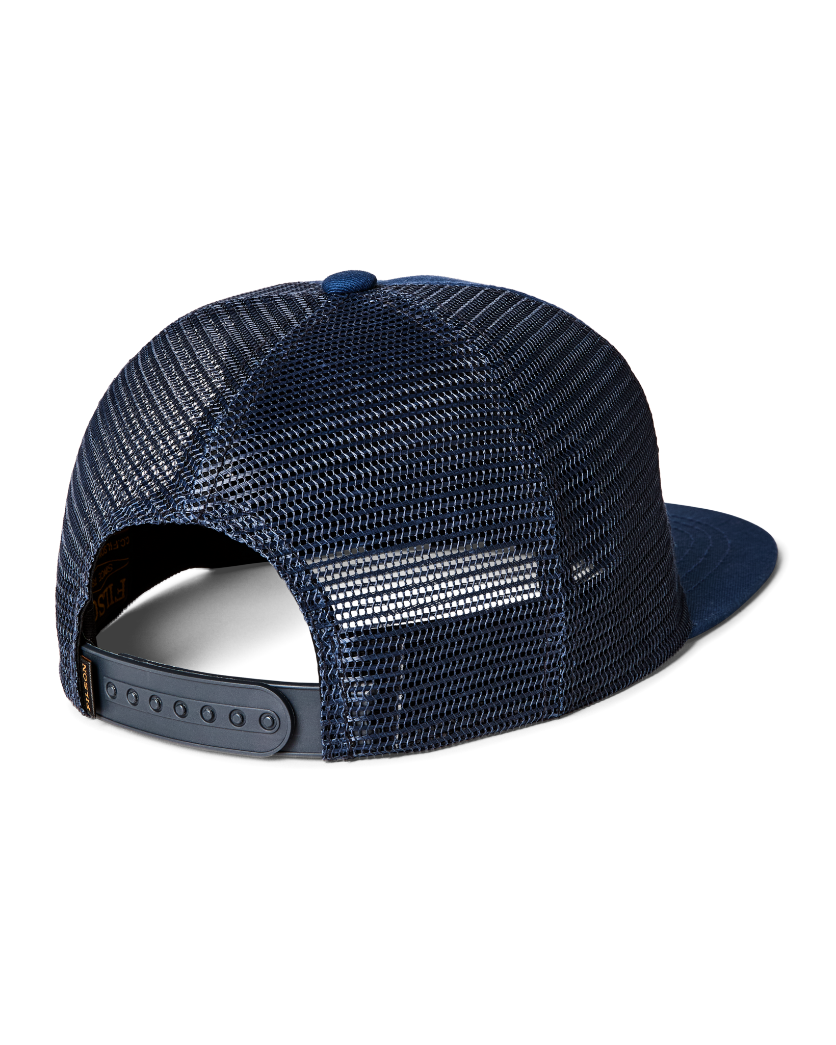 Alternative view of Diamond Trucker Mesh Cap - Blue