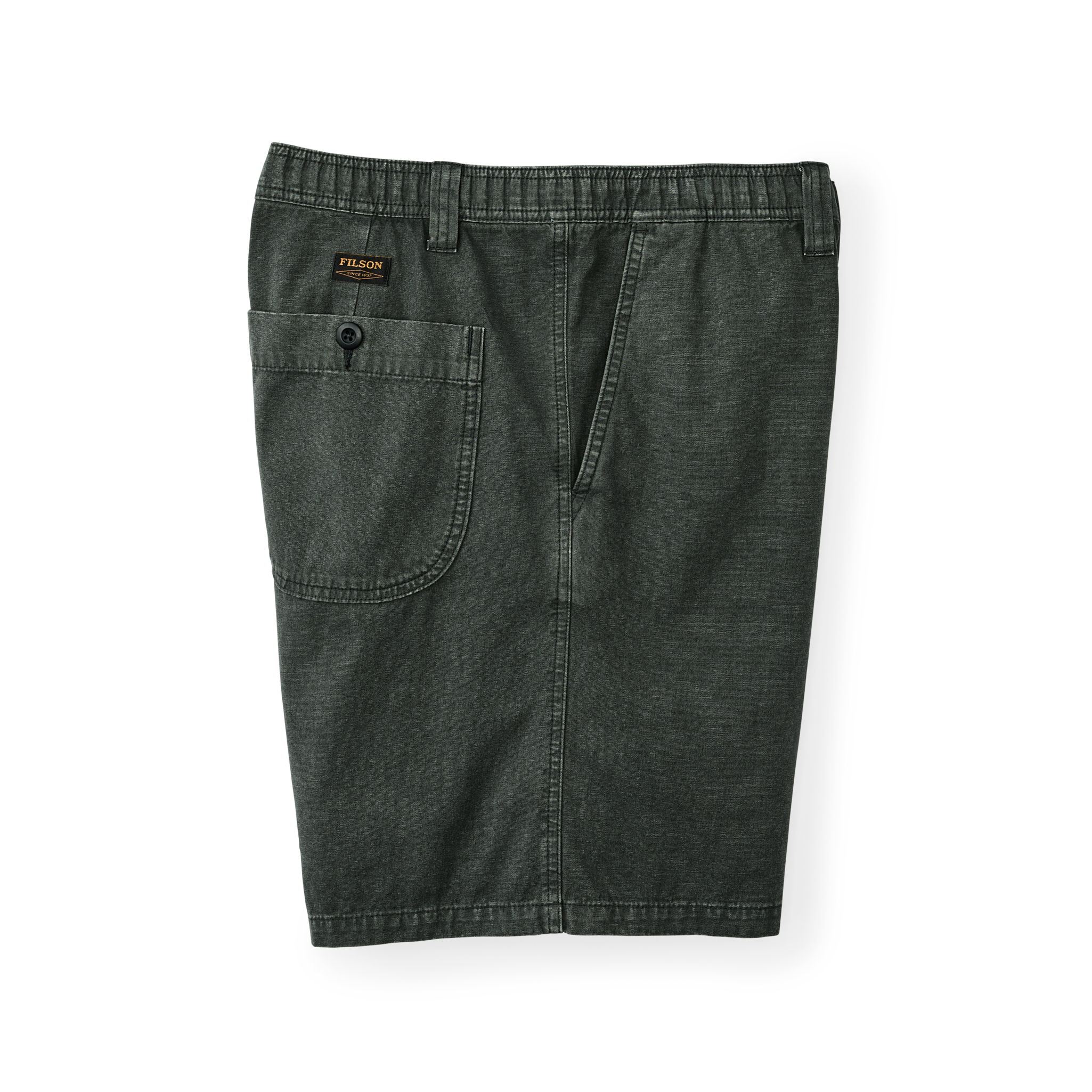 Oakville Canvas Shorts - Gravel - Image 4