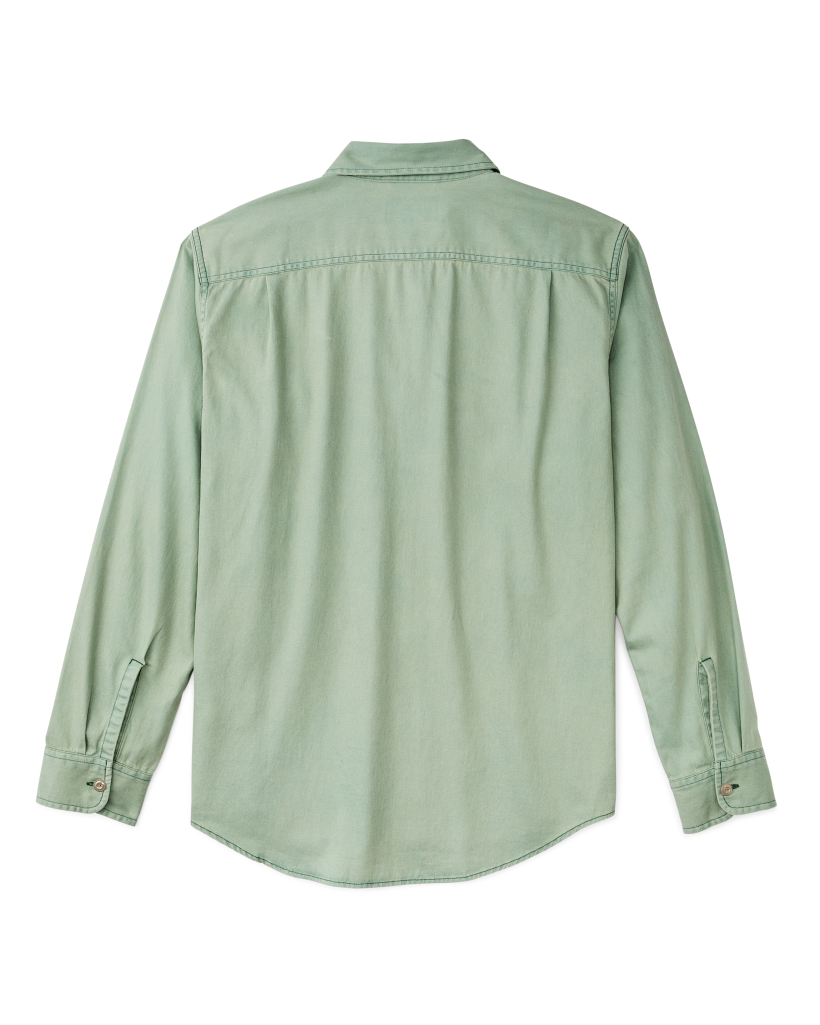 Alternative view of Shipwright Fine Twill Shirt - Flint Green