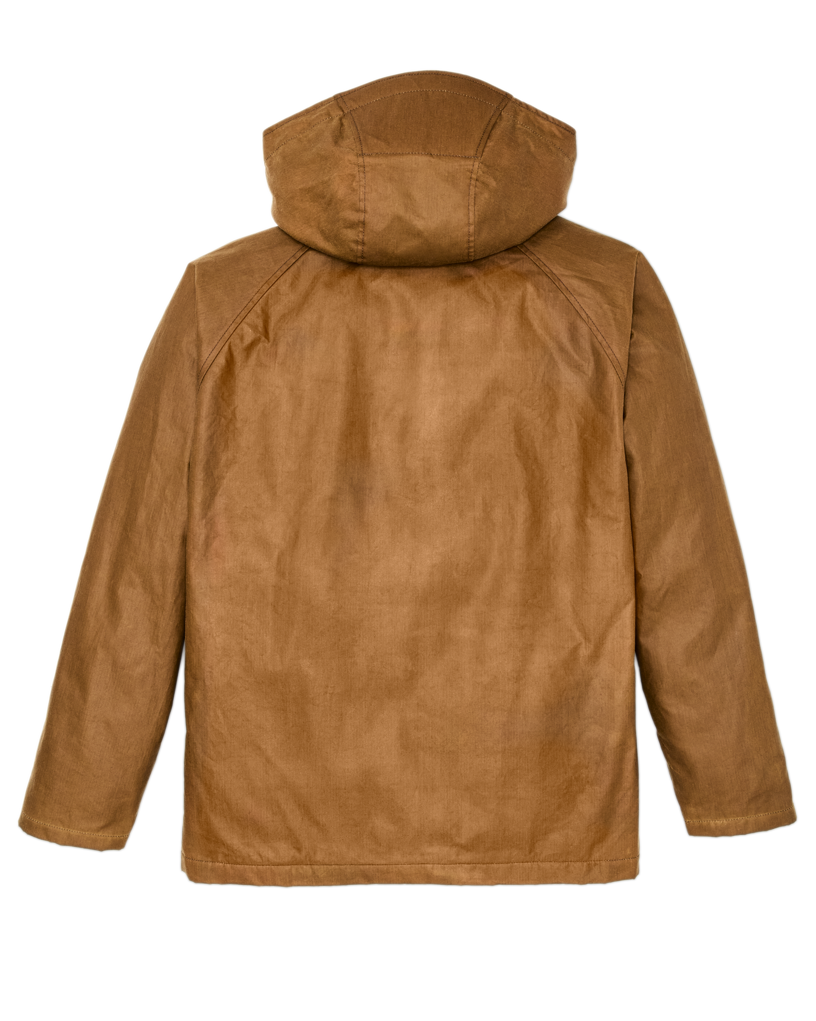 Alternative view of Filson X Freeman Wool Lined Raincoat - Dark Tan / Amber Spruce