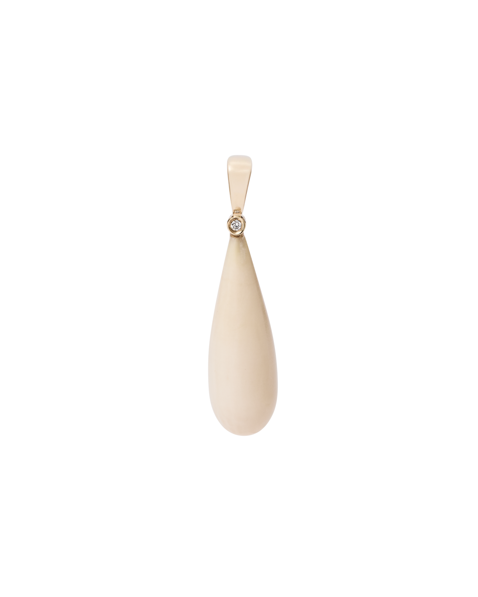 Ivory Jacks Mammoth 14k Pendant - 14kyg - Image 5