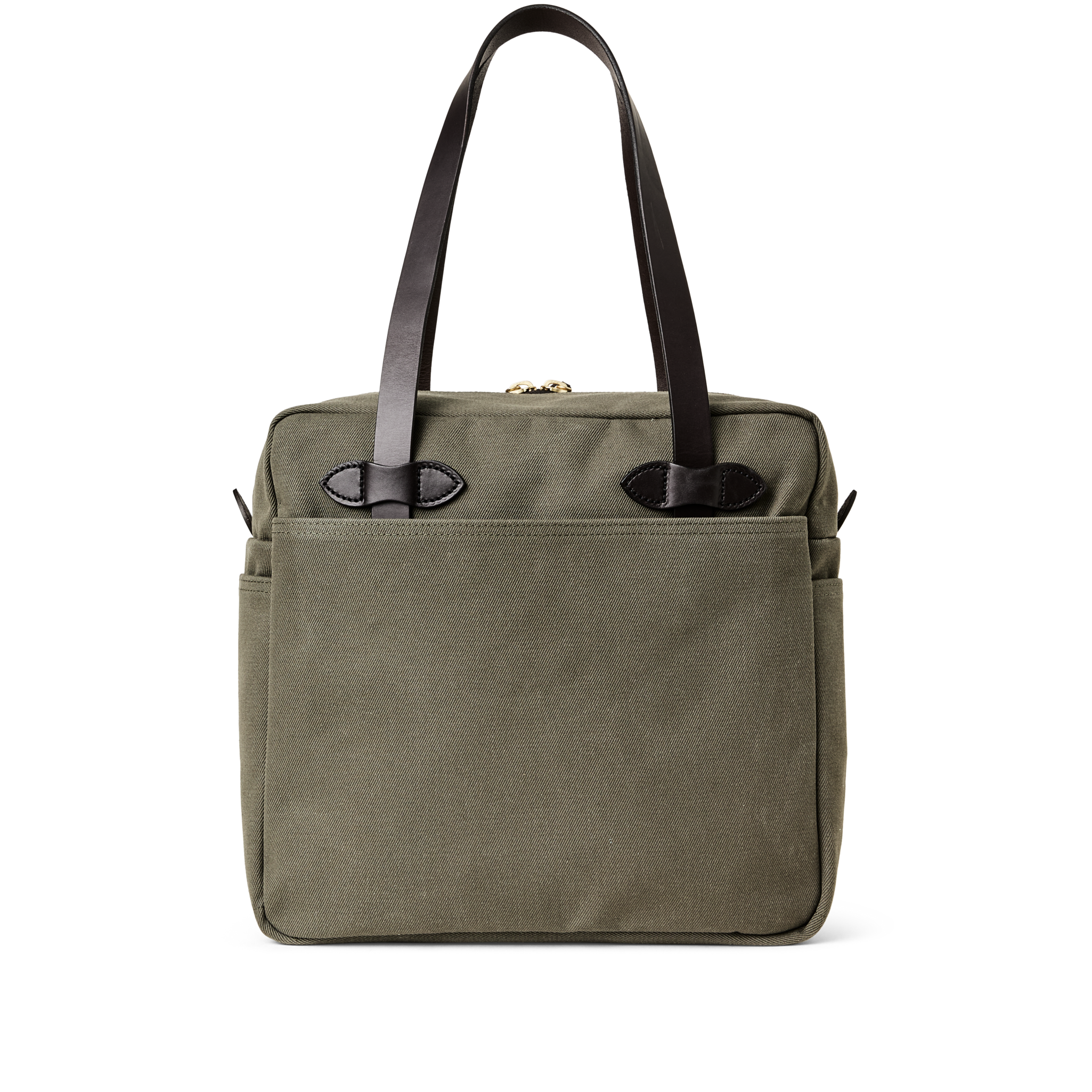 Alternative view of Rugged Twill Zipper Tote Bag - Otter Green