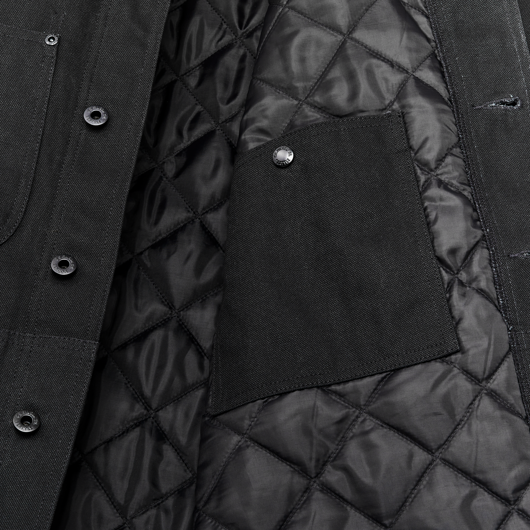 Worksmith Insulated Jacket - Black - Image 4