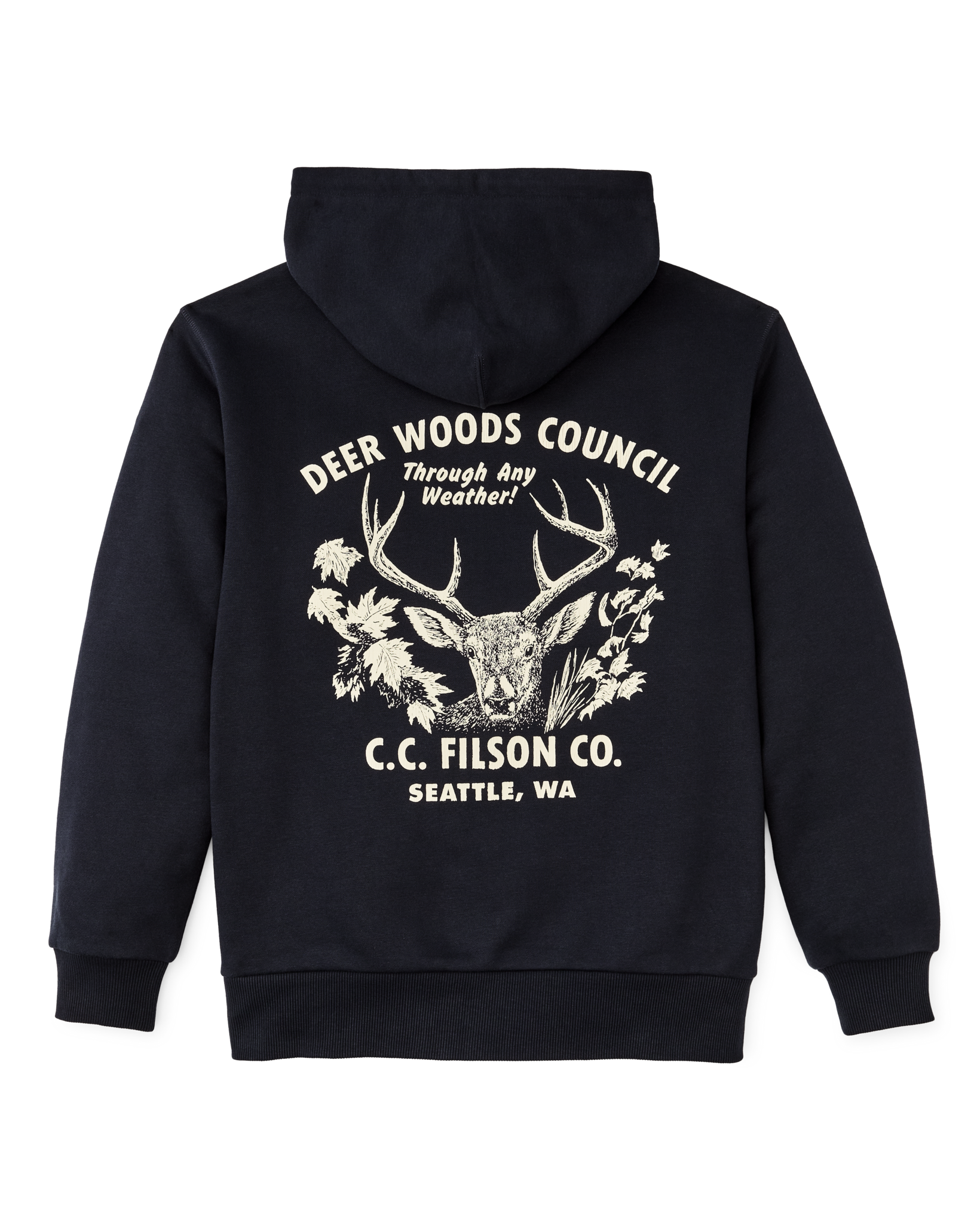 Alternative view of Prospector Graphic Hoodie - Night Sky / Buck