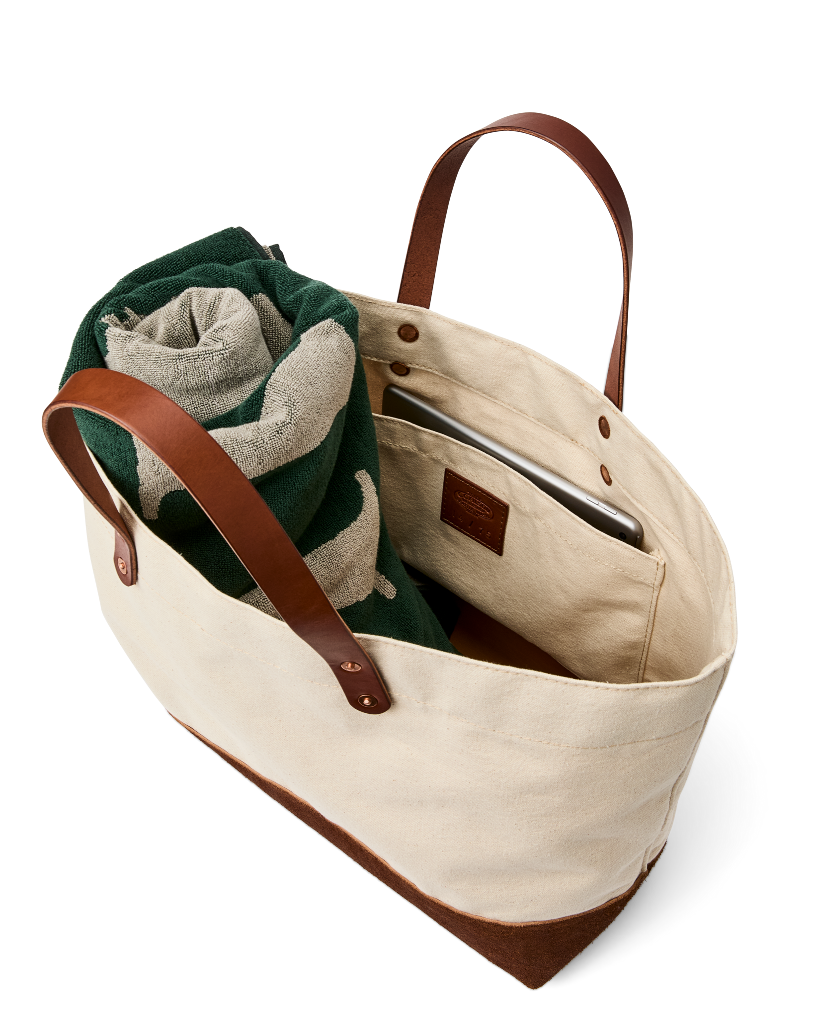Alternative view of Workshop Supply Tote - Natural