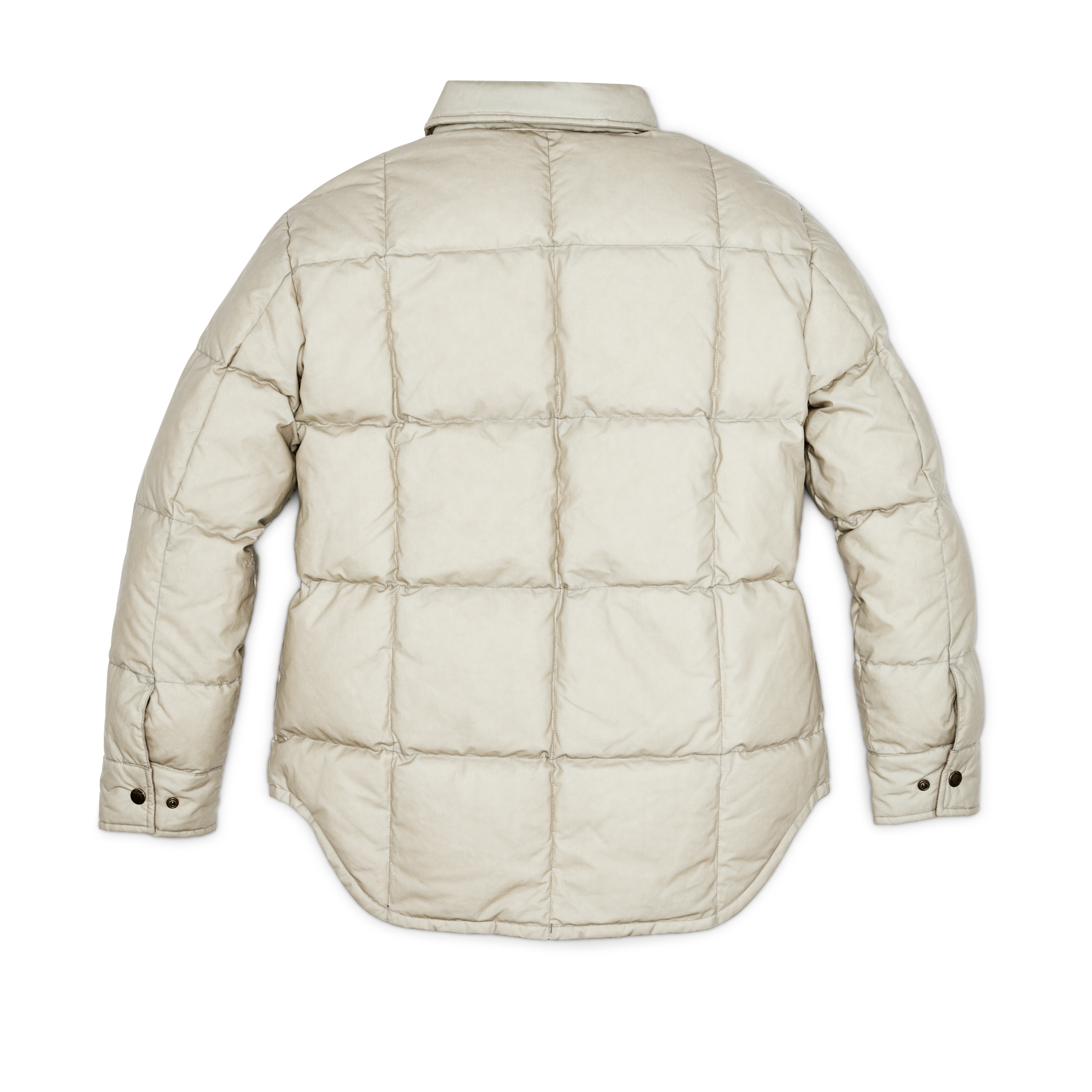 Alternative view of Women's Waxed Down Barn Coat - Light Tan