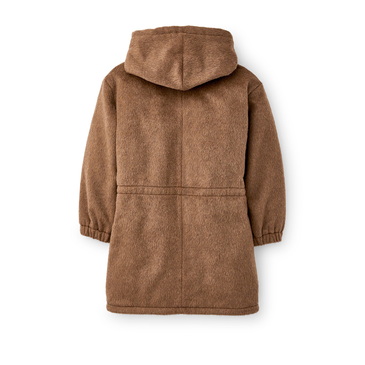 Women's Wool Mohair Parka - Brown - Image 5
