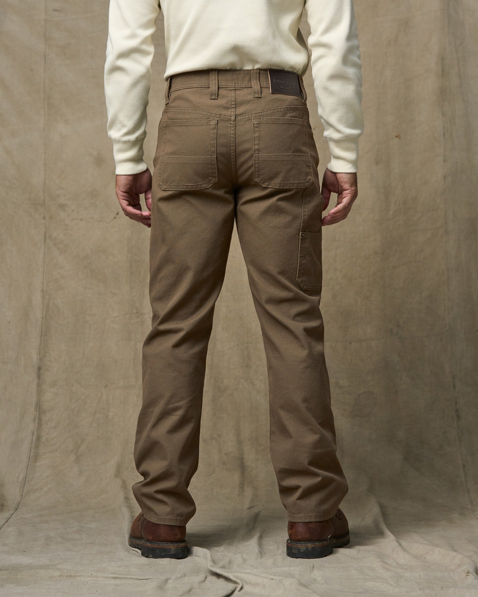 Alternative view of Dry Tin Double Front Pants - Marsh Olive