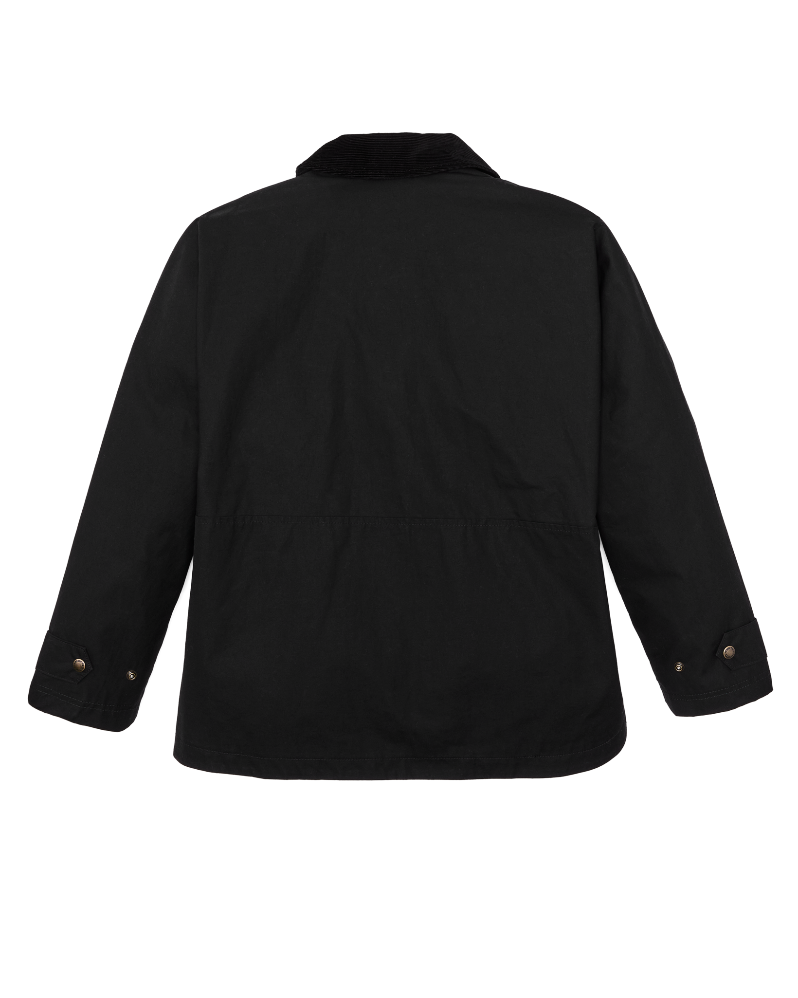 Alternative view of Women's Harbor Front Waxed Jacket - Black