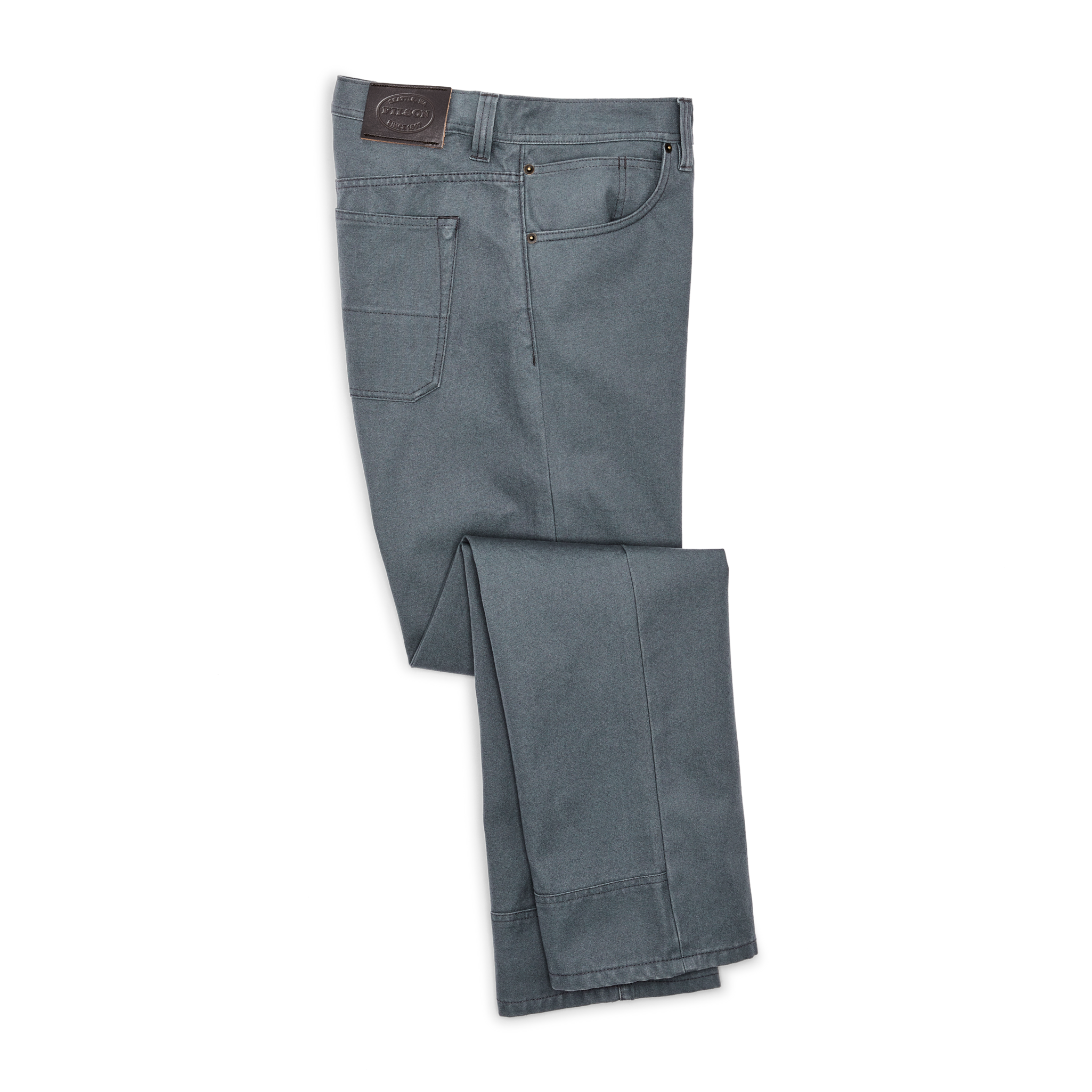 Dry Tin Cloth 5-pocket Pants - Storm Blue - Image 3