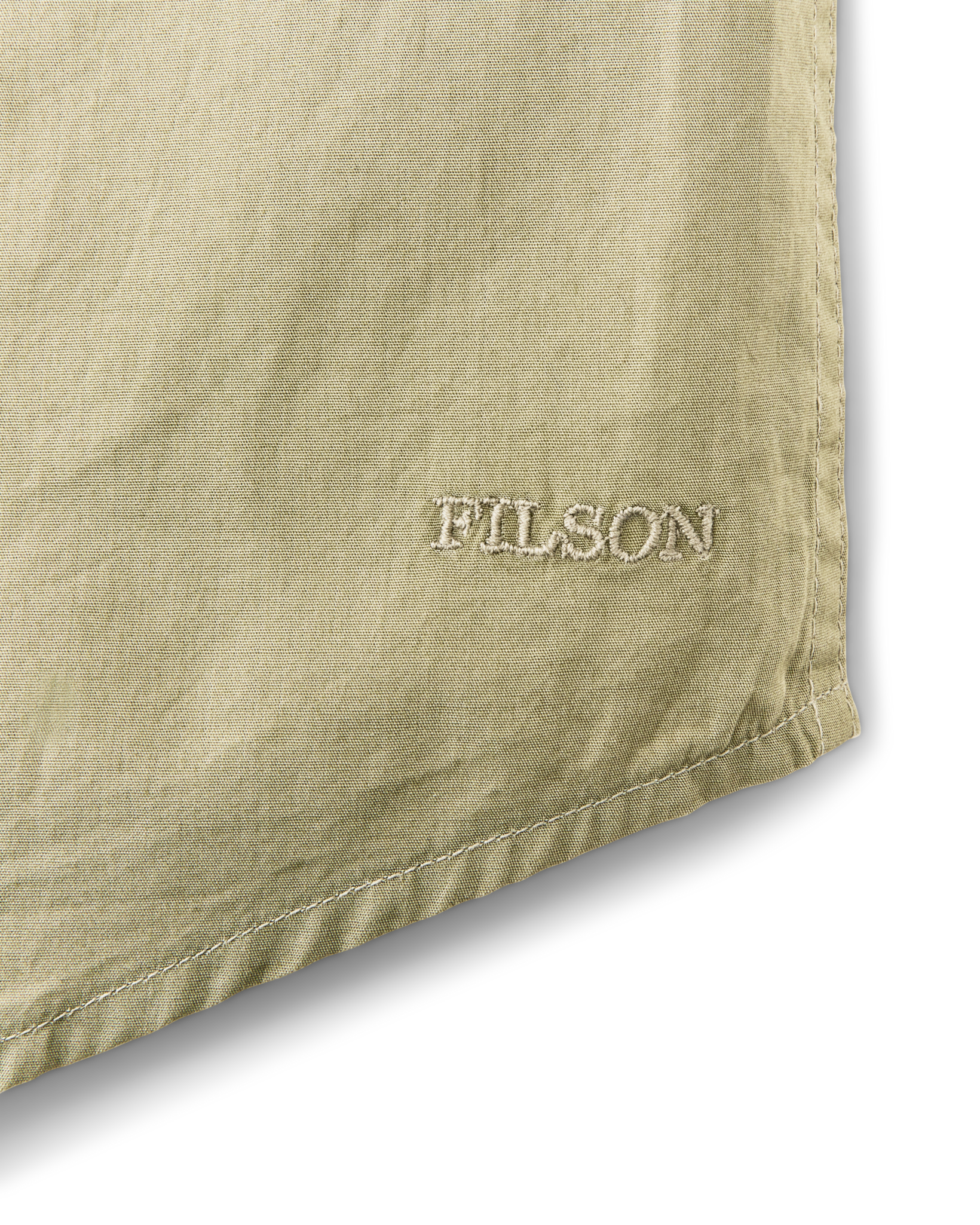 Washed Short Sleeve Feather Cloth Shirt - Lakebed - Image 10