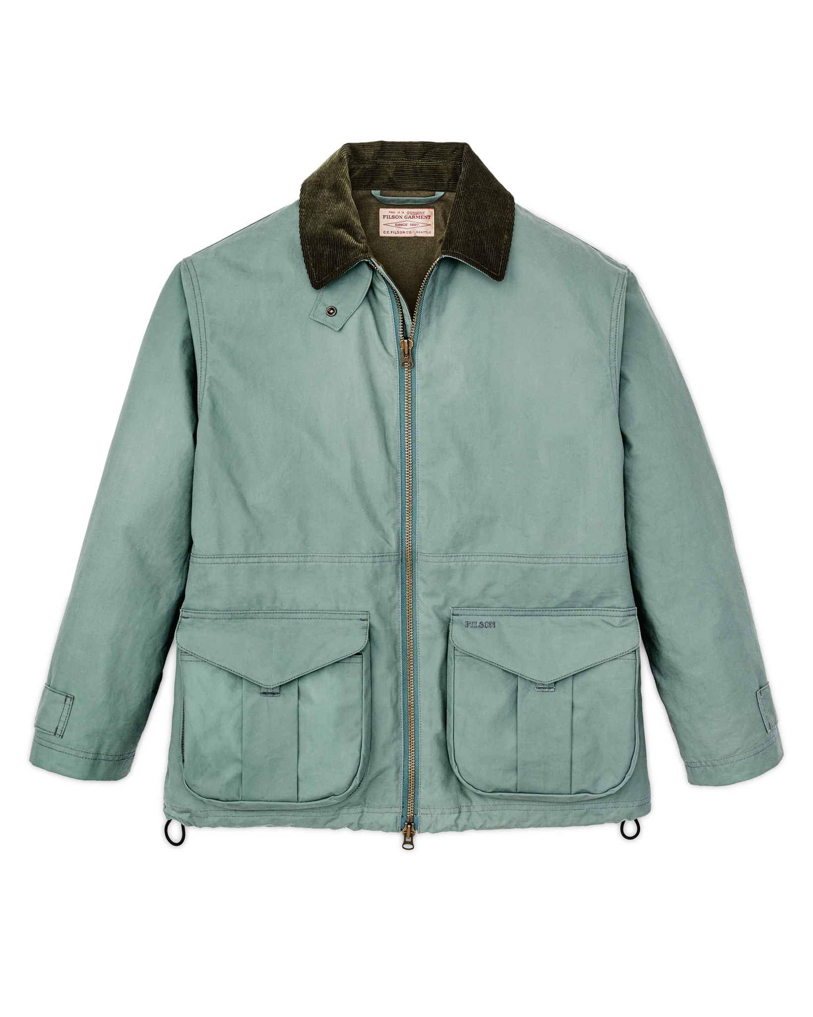 Women's Cover Cloth Raincoat - Balsam Green - Image 5