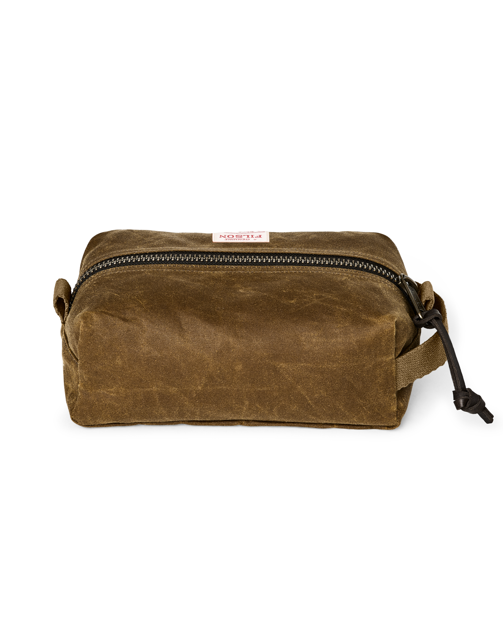 Alternative view of Tin Cloth Dopp Kit - Dark Tan