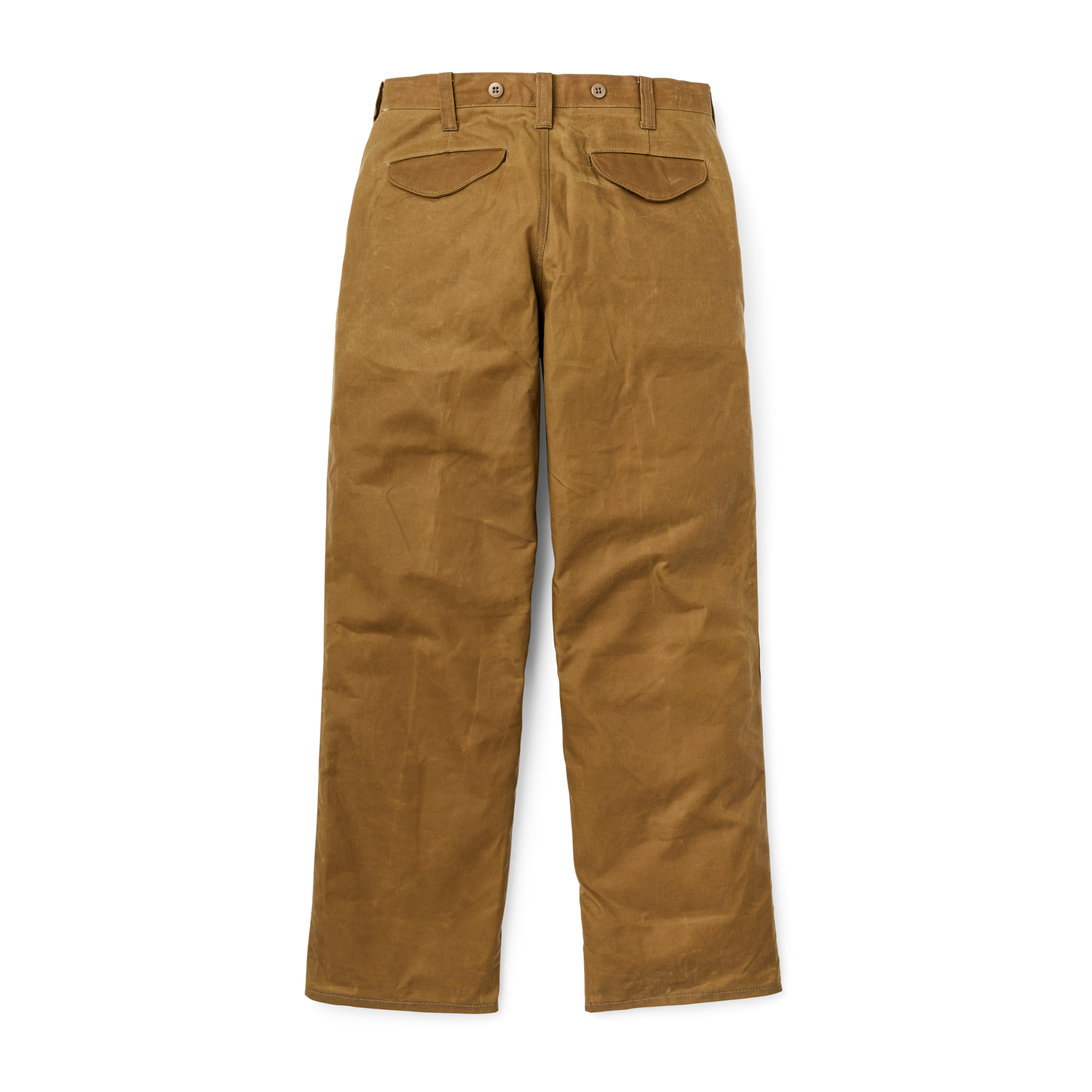 Oil Finish Single Tin Cloth Pants - Dark Tan - Image 4