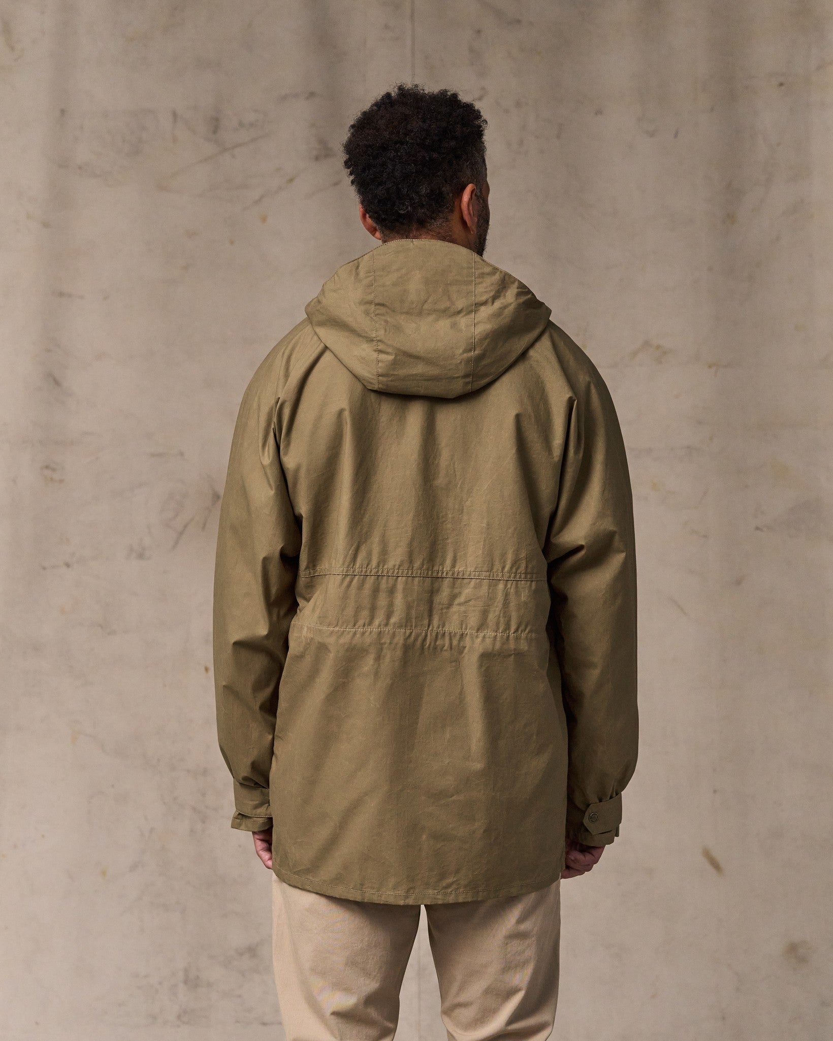 Alternative view of Dry Wax Omak Coat - Dark Beige
