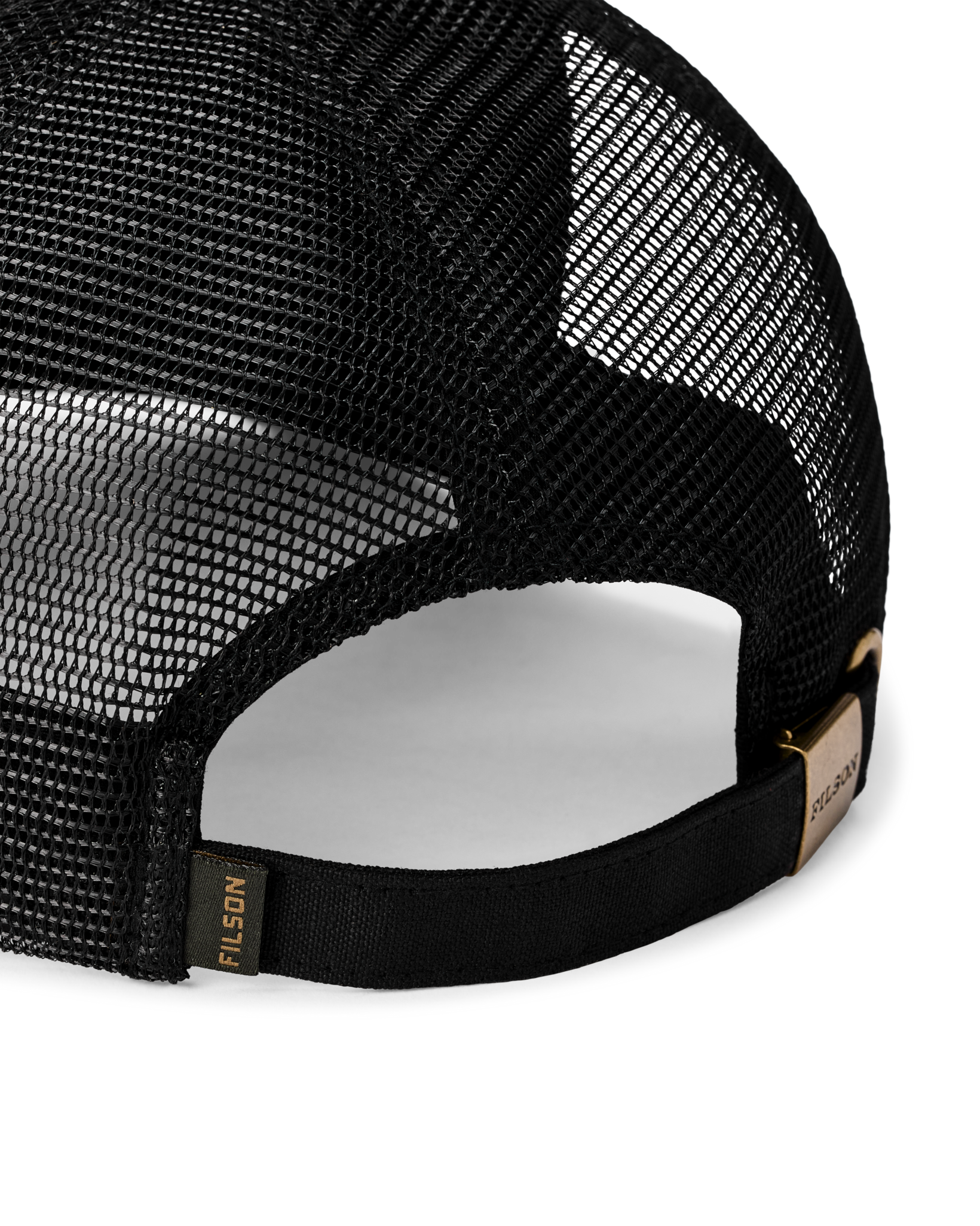 Tin Cloth Logger Mesh Cap - Black - Image 3
