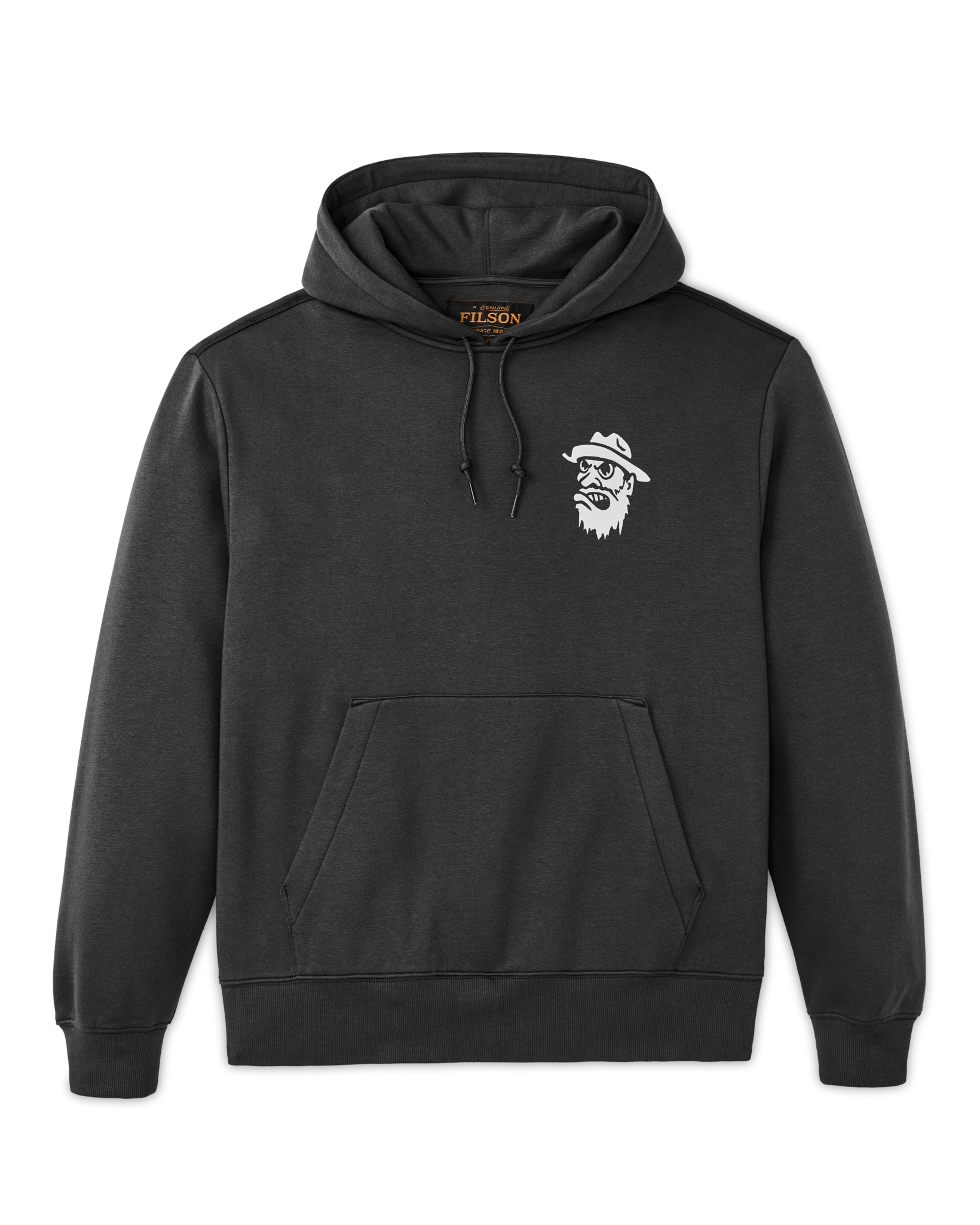 Silver Lake Graphic Hoodie - Faded Black - Image 2