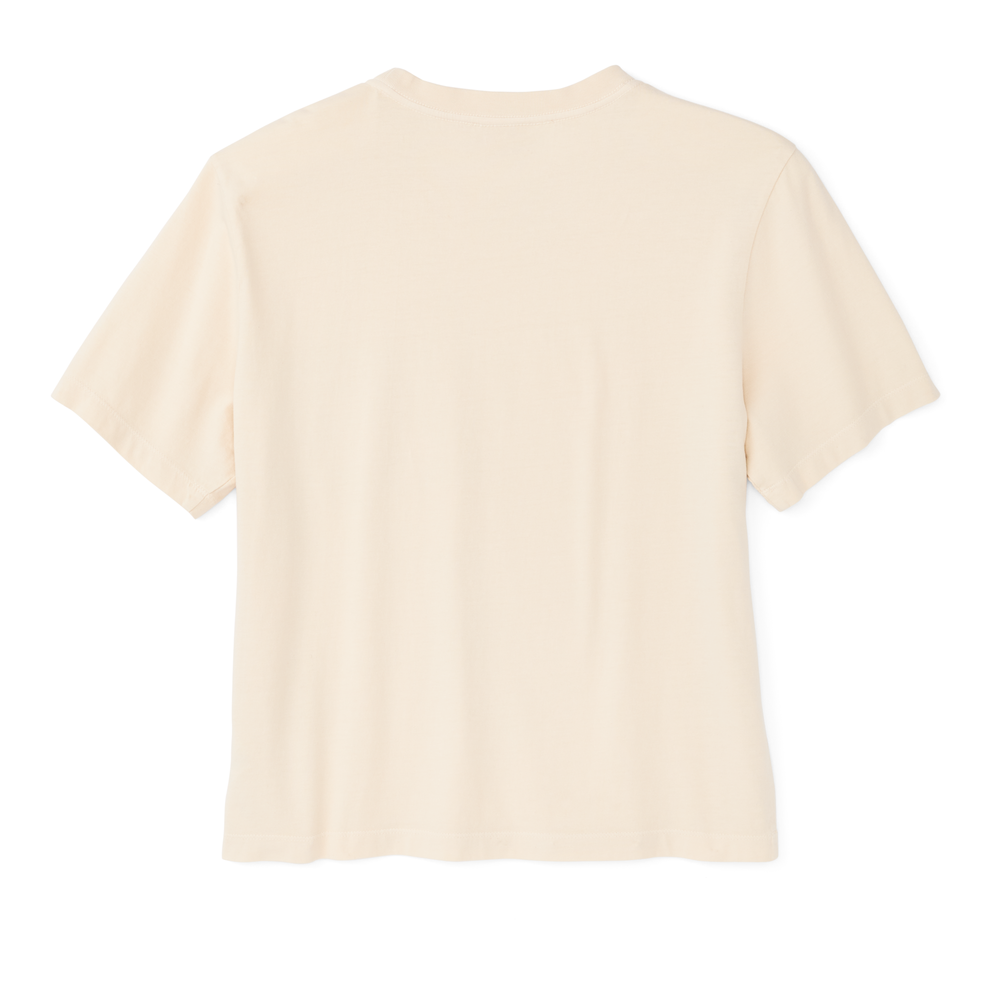 Alternative view of Women's Short Sleeve Pocket Tee - Ivory